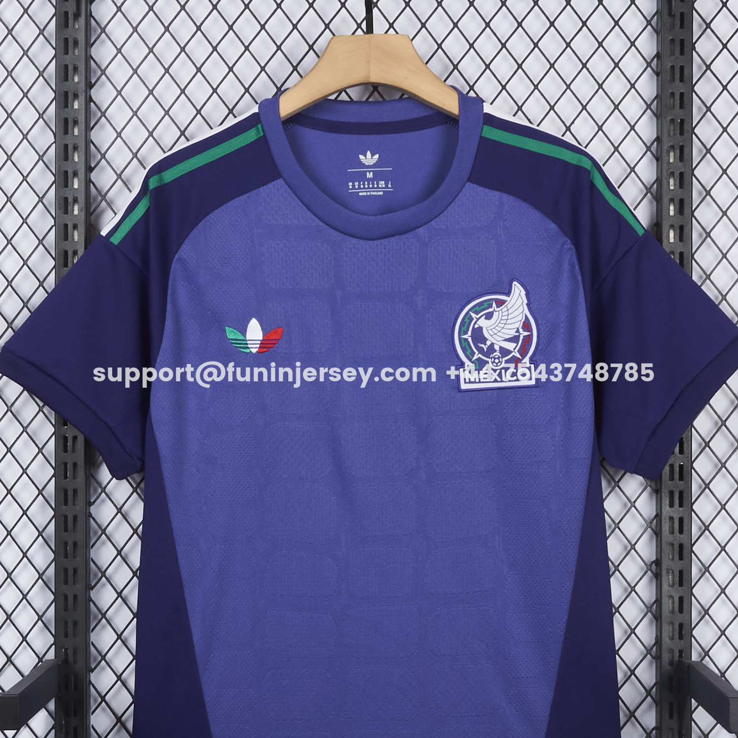 Funinjersey-Mexico 2026 Purple Goalkeeper Jersey - Fans Version