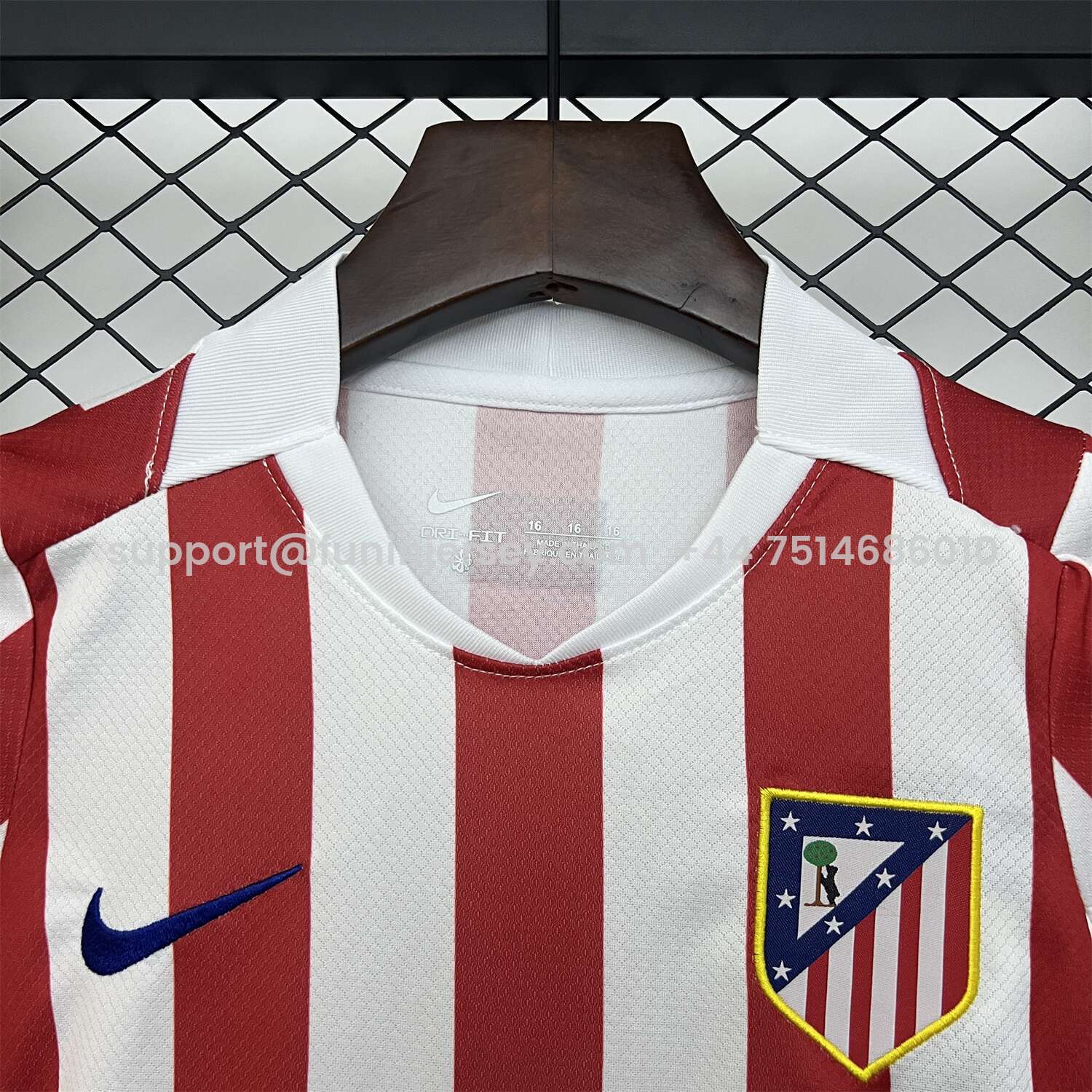 Funinjersey-Atletico Madrid 25-26 Home Kids Kit