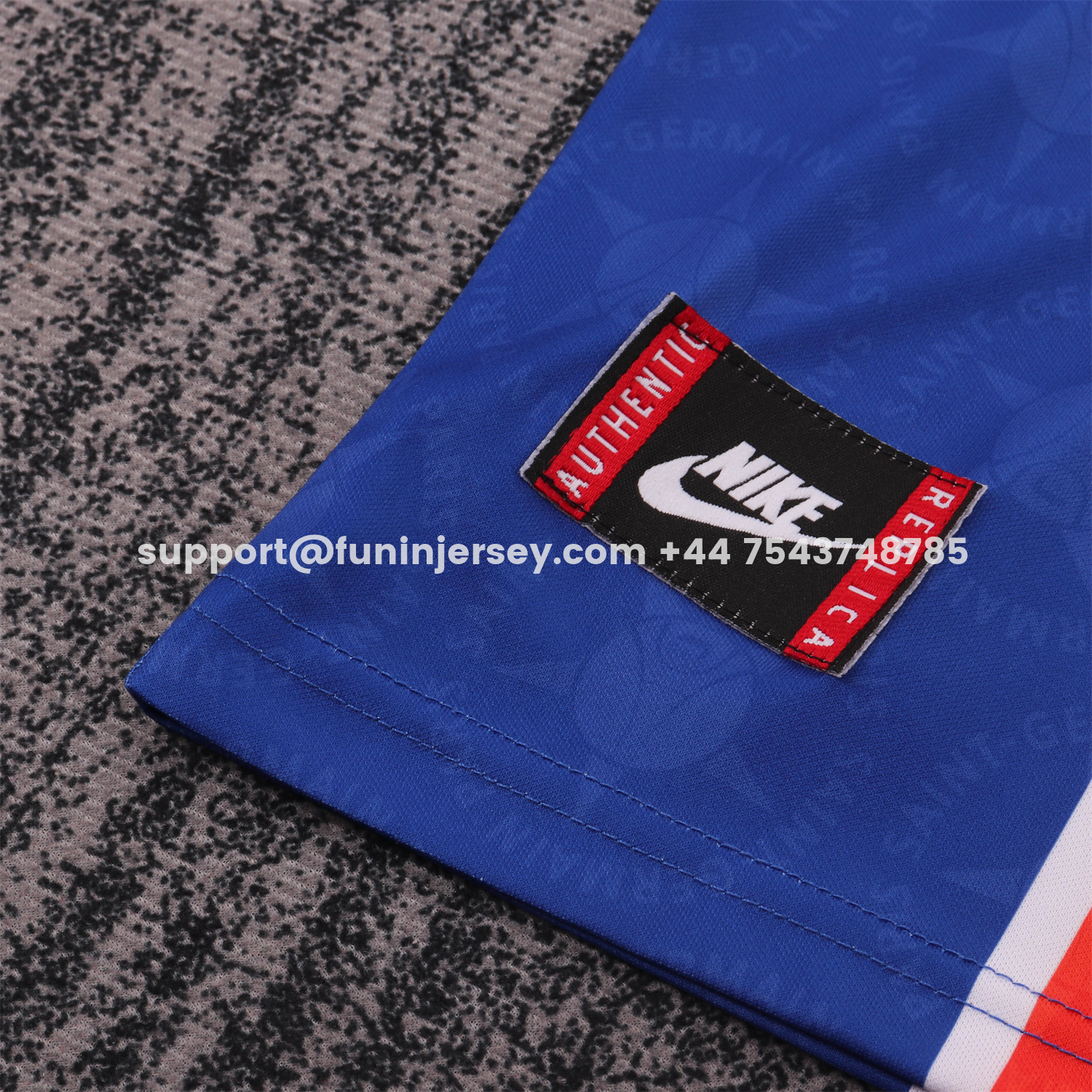 Funinjersey-Retro Paris Saint-Germain PSG 1995-96 Home Kids Kit