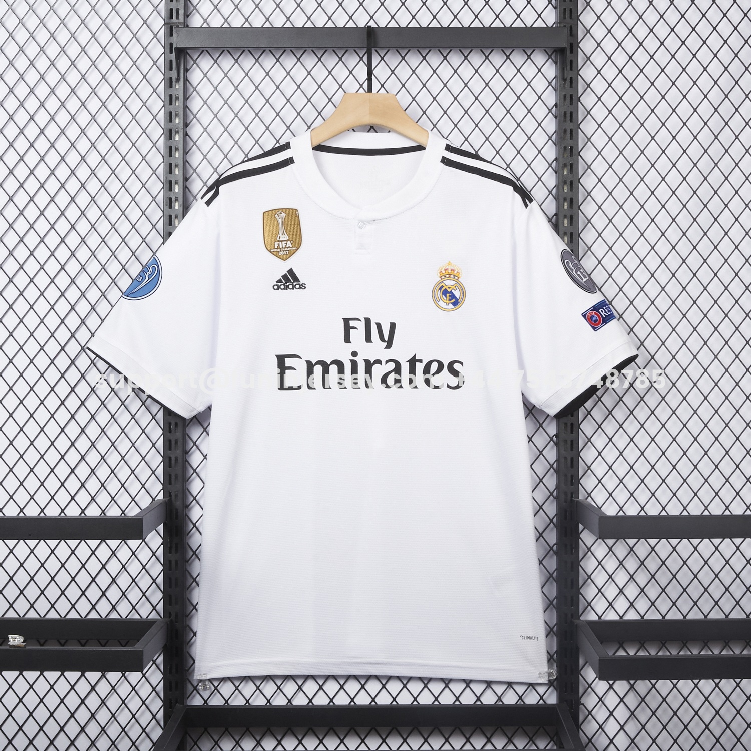 Funinjersey-Retro Real Madrid 14-15 Home Stadium Jersey