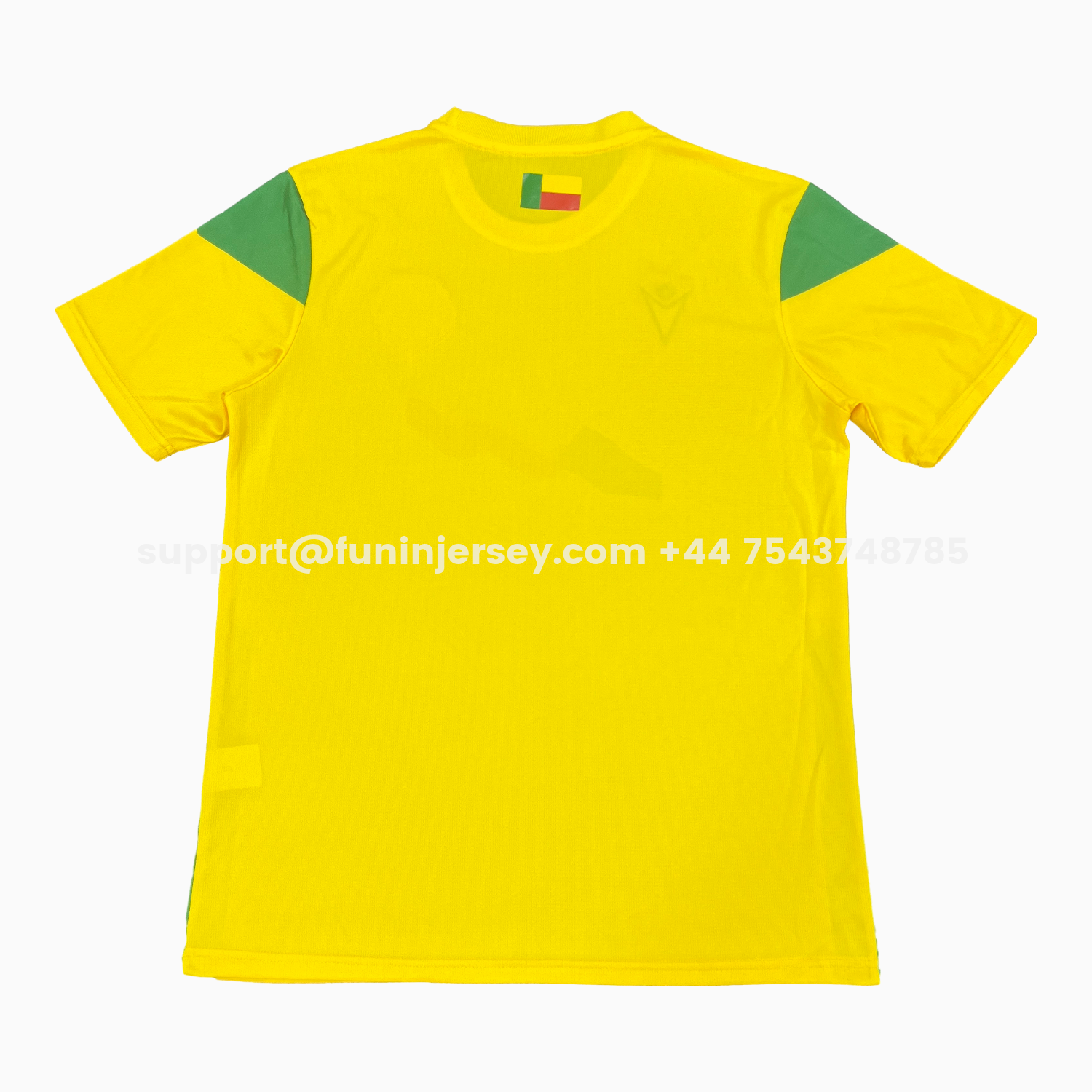 Funinjersey-Benin 2026 Home Yellow Jersey - Fans Version