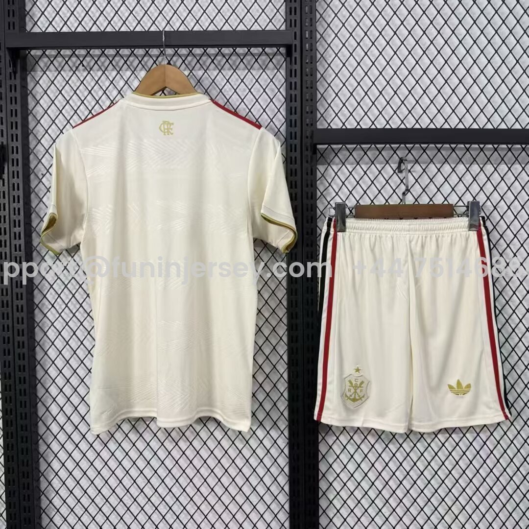 Funinjersey-Flamengo 25-26 Third Kids Kit
