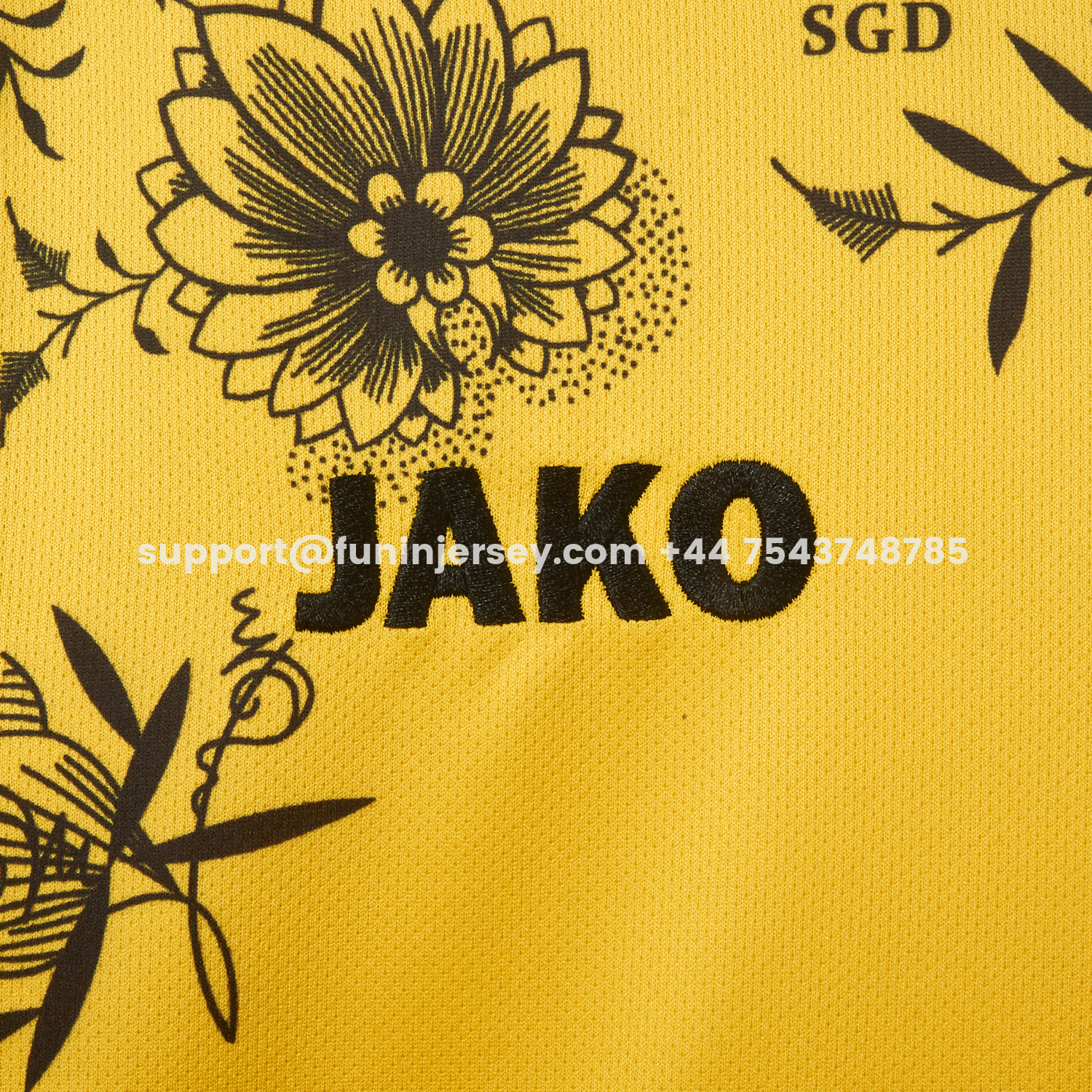 Funinjersey-Dynamo Dresden 25-26 HATE RACISM Special Jersey - Fans Version