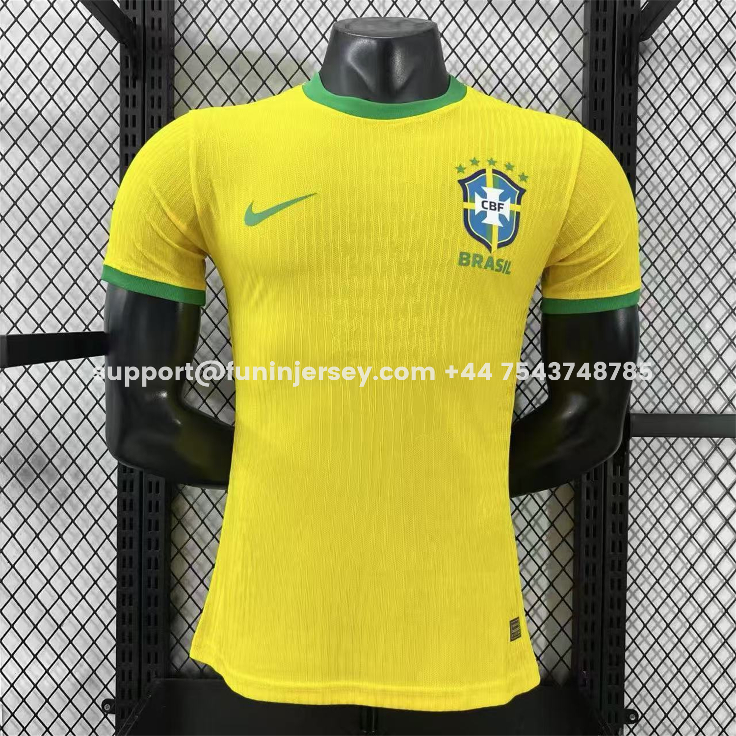 Funinjersey-Brazil 2026 Yellow Special Jersey - Player Version