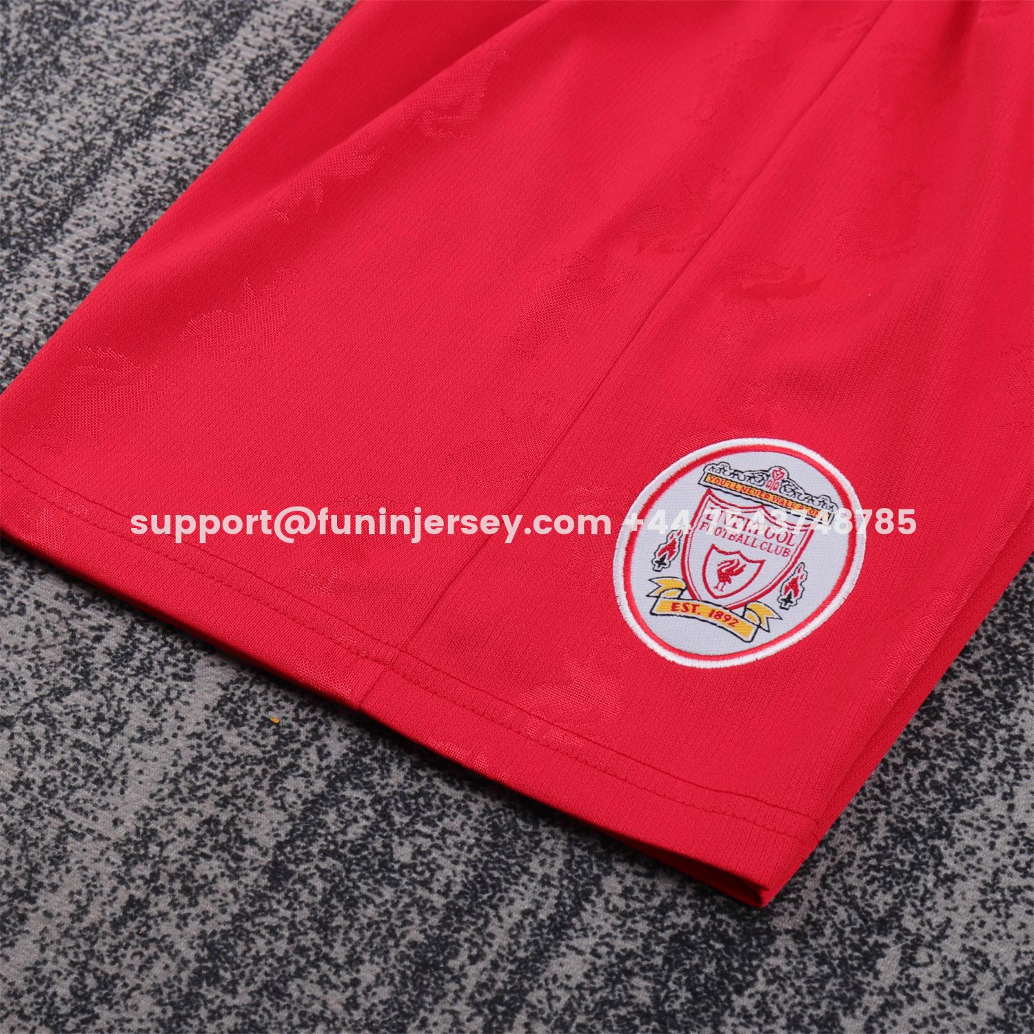 Funinjersey-Retro Liver.pool 1996-97 Home Kids Kit
