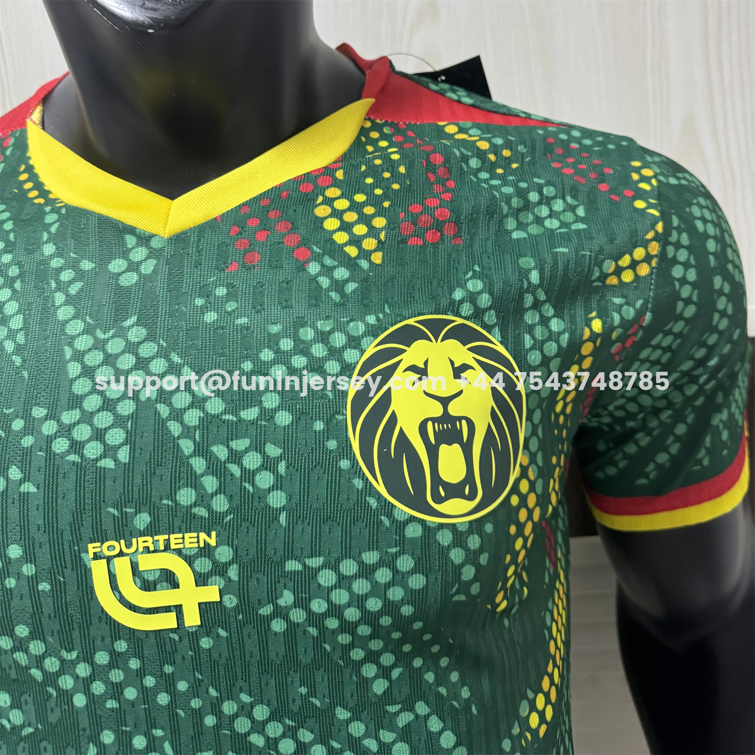 Funinjersey-Cameroon 2026 Home Green Jersey - Player Version