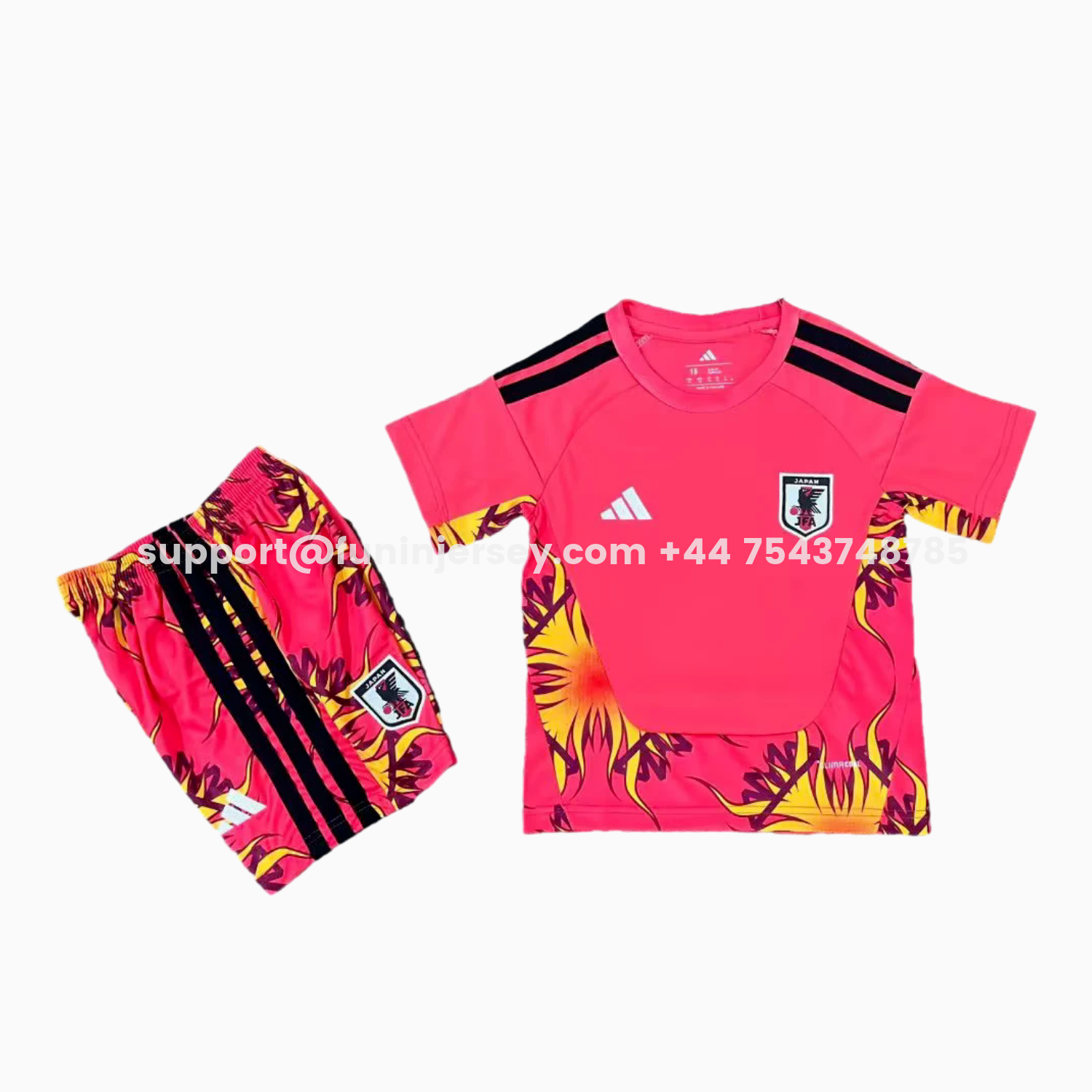 Funinjersey-Japan 2026 Red Goalkeeper Kids Kit