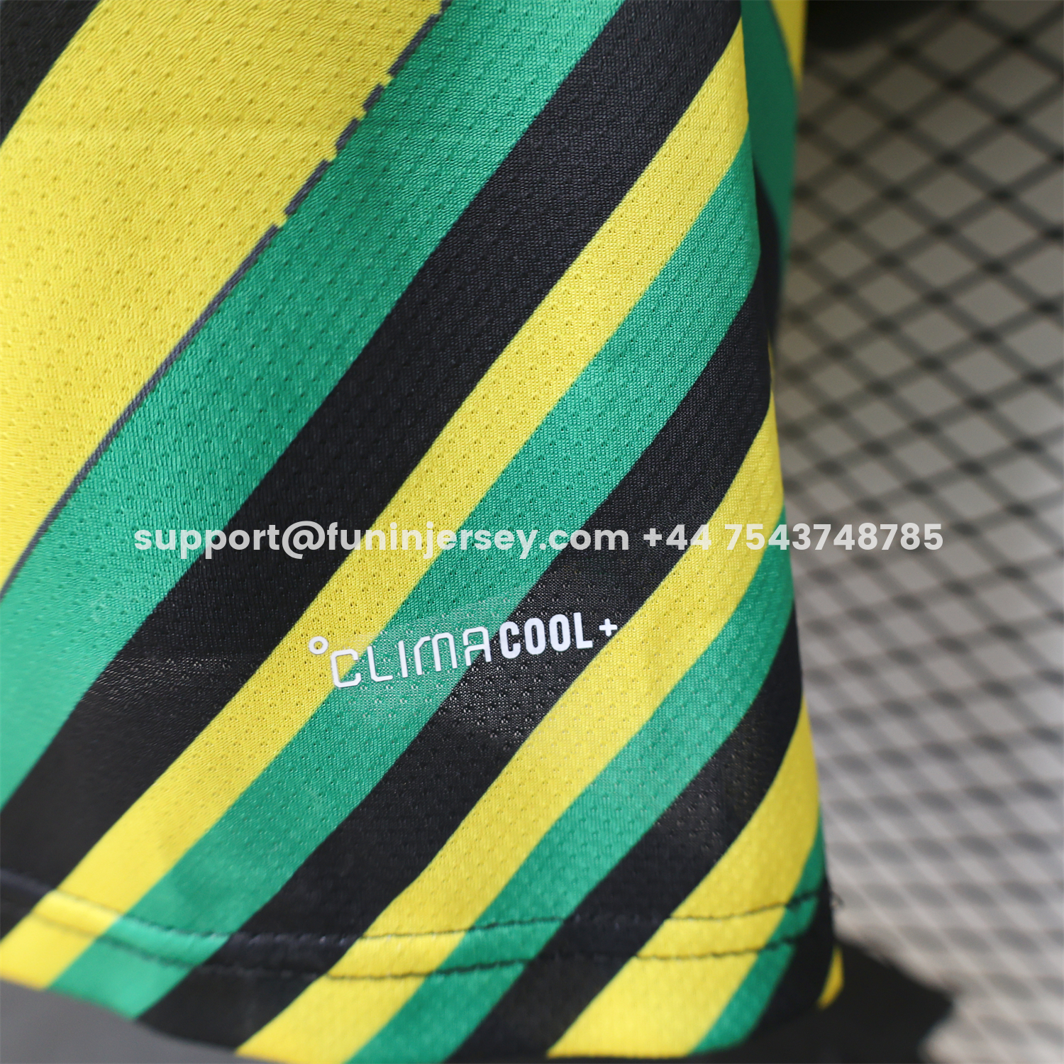 Funinjersey-Jamaica 2026 Yellow-Green Twill Jersey - Player Version