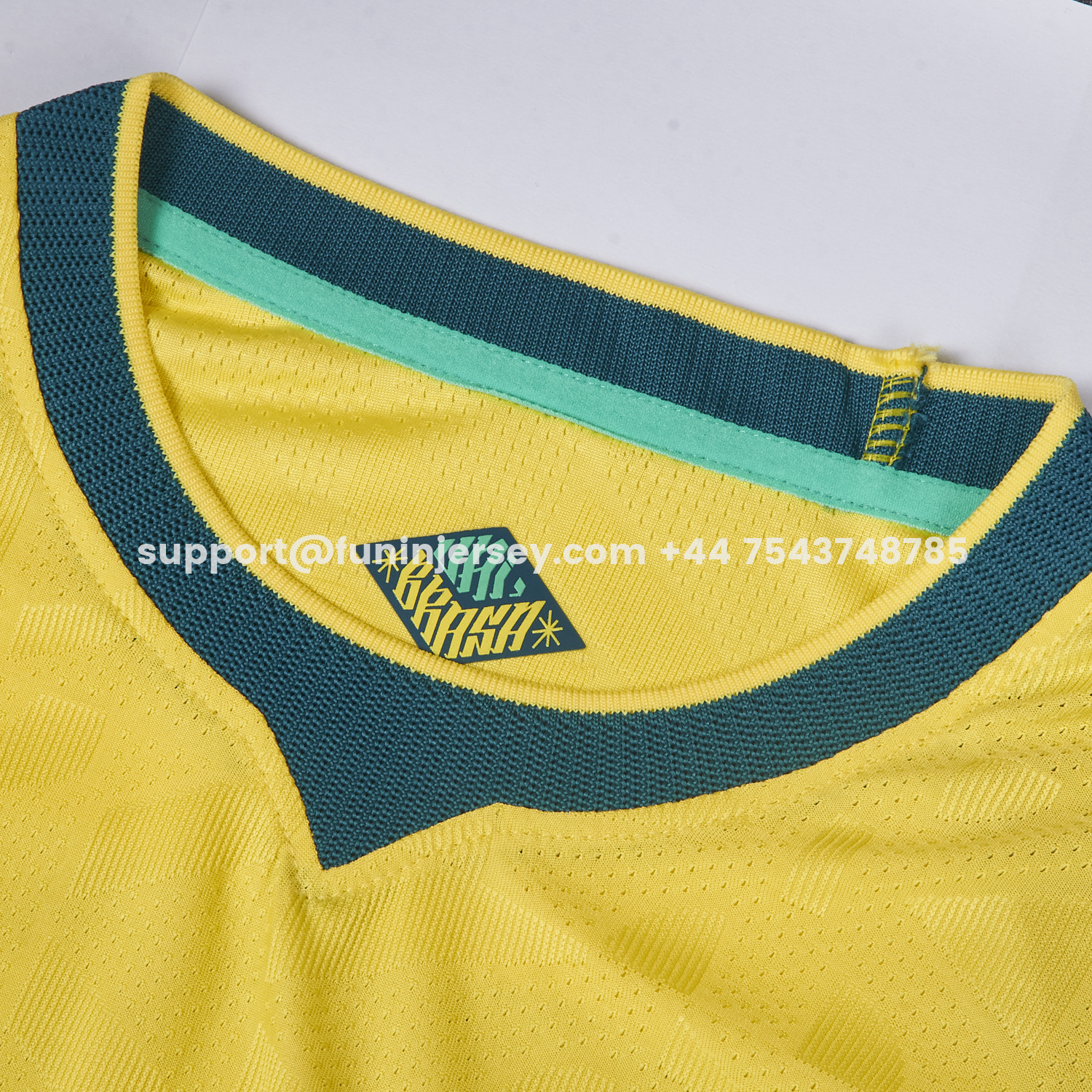 Funinjersey-Brazil 2026 Home Jersey - Player Version