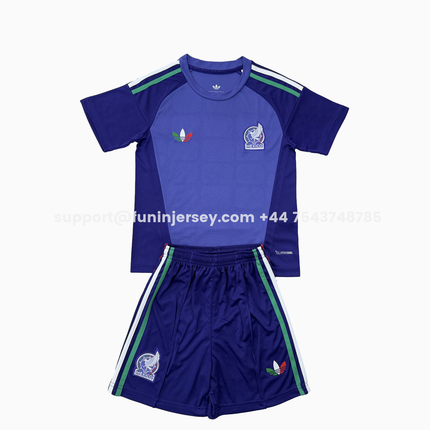 Funinjersey-Mexico 2026 Purple Goalkeeper Men's Adult Jersey Set - Fans Version