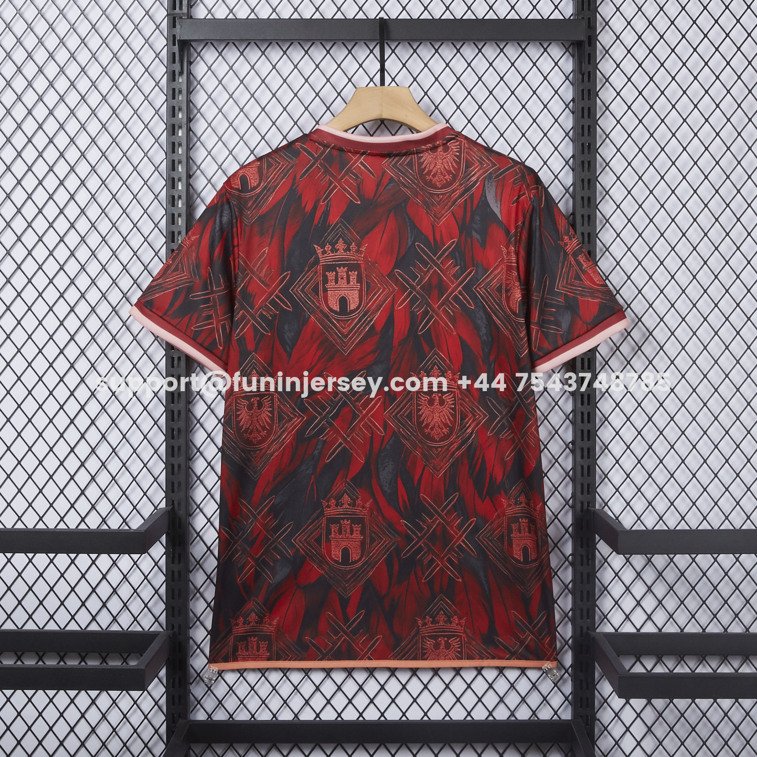 Funinjersey-Frankfurt 25-26 Red Special Jersey - Fans Version