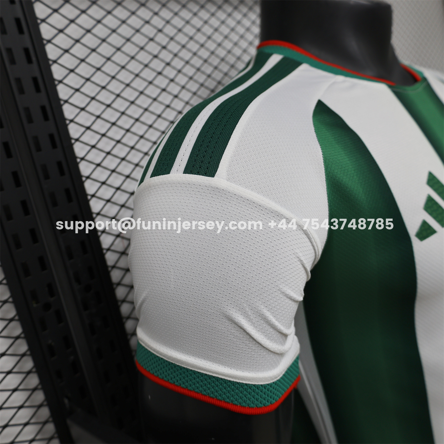 Funinjersey-Mexico 2026 Green And White Special Jersey - Player Version