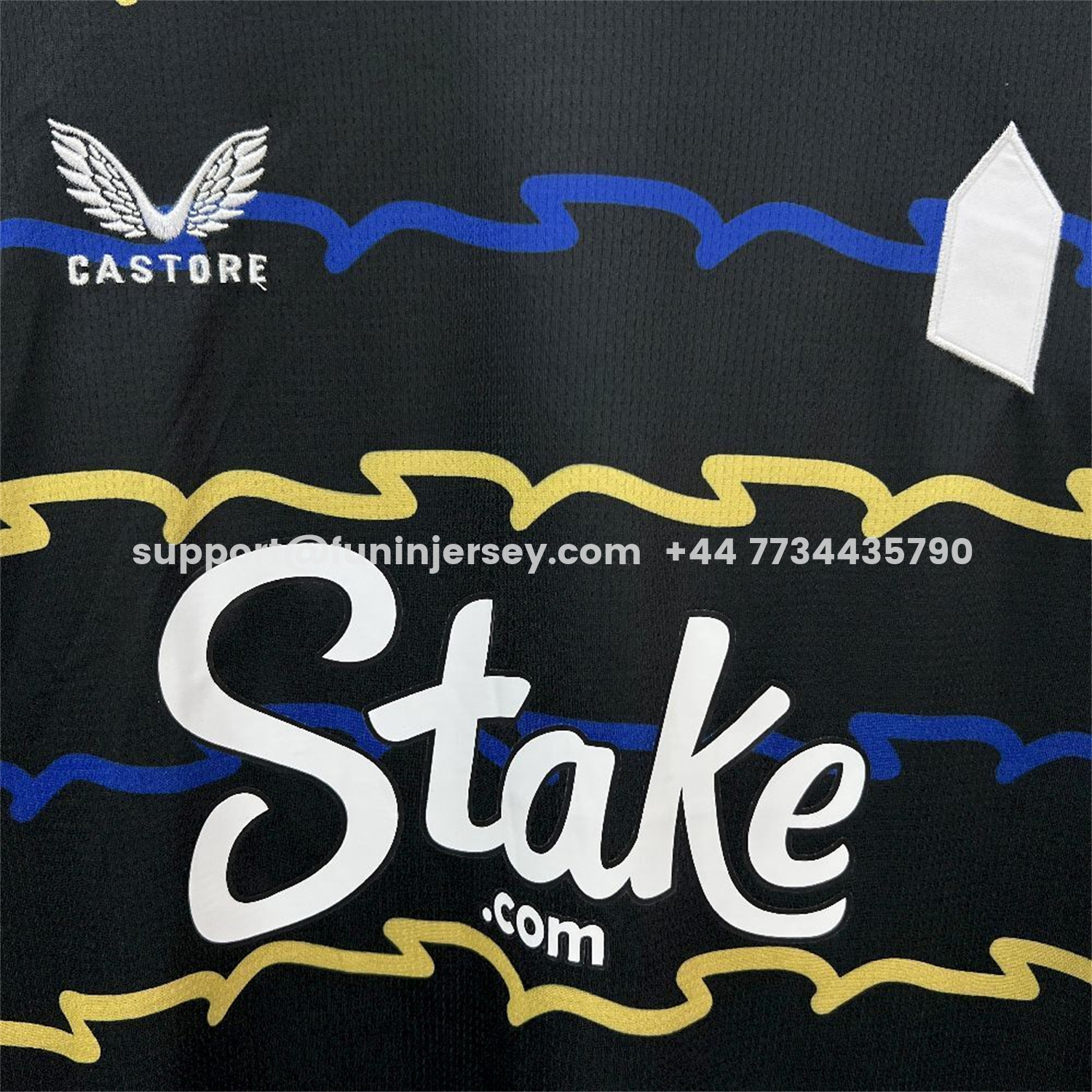 Funinjersey-Everton 25-26 Third Black Jersey - Fans Version