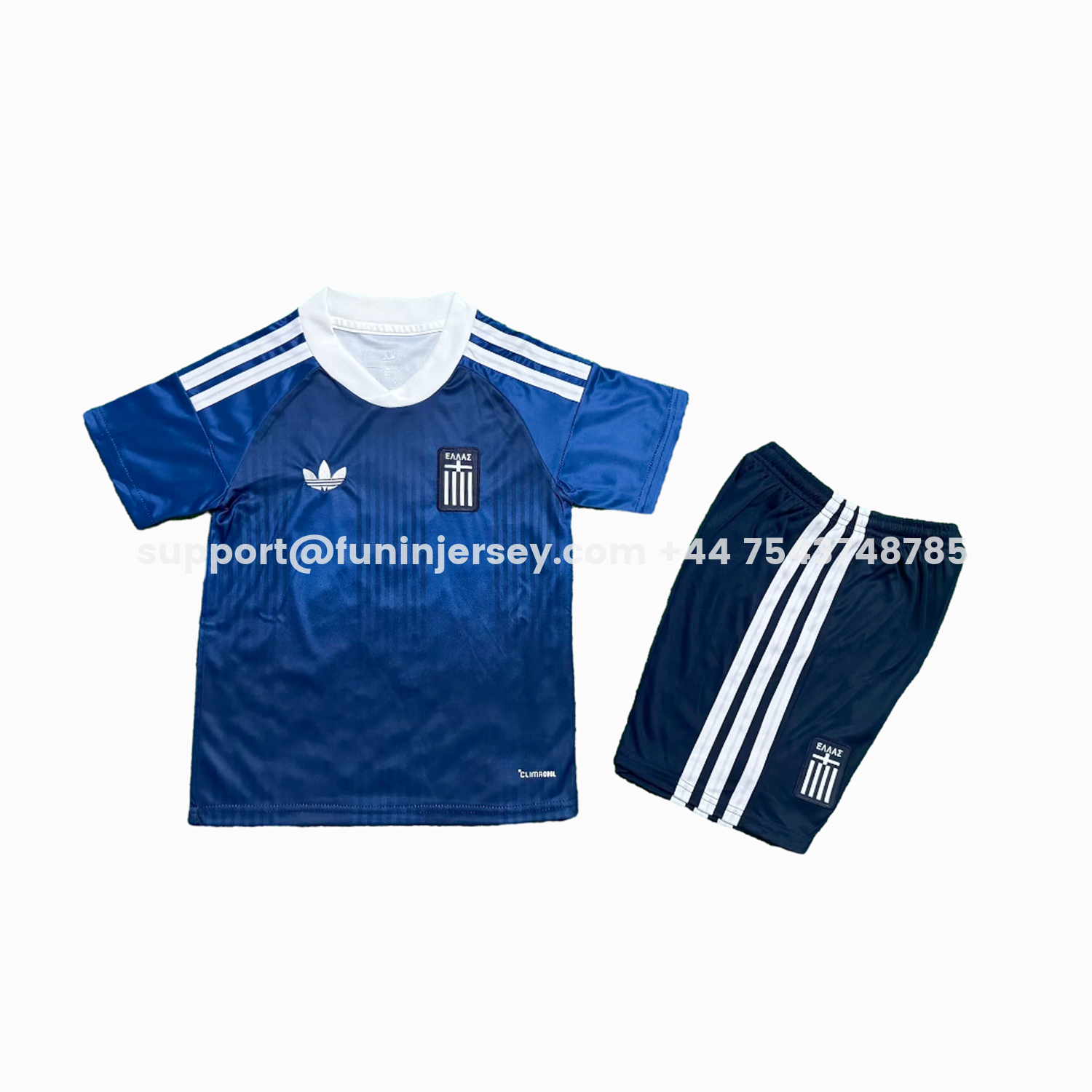 Funinjersey-Greece 2026 Away Kids Kit