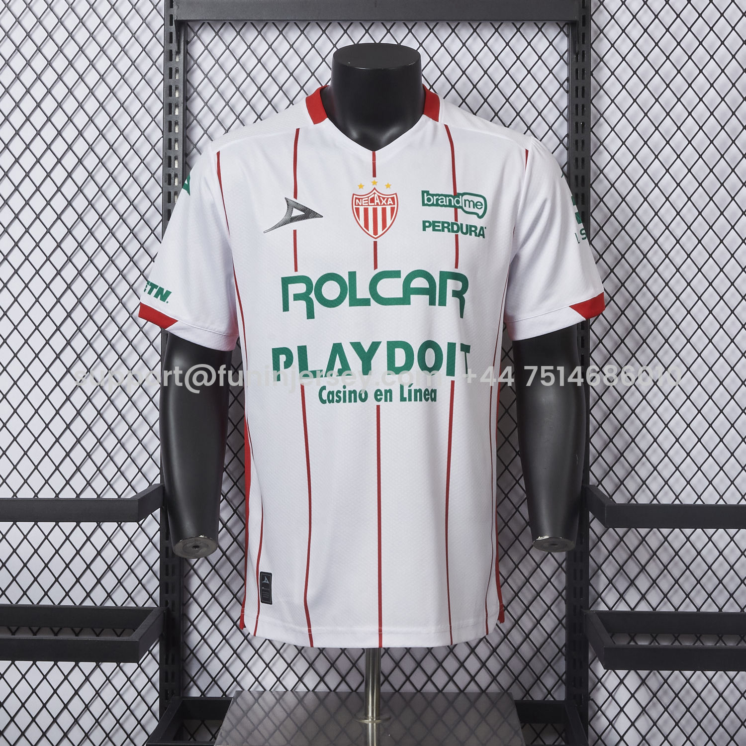 Funinjersey-Club Necaxa 25-26 Home Jersey - Player Version