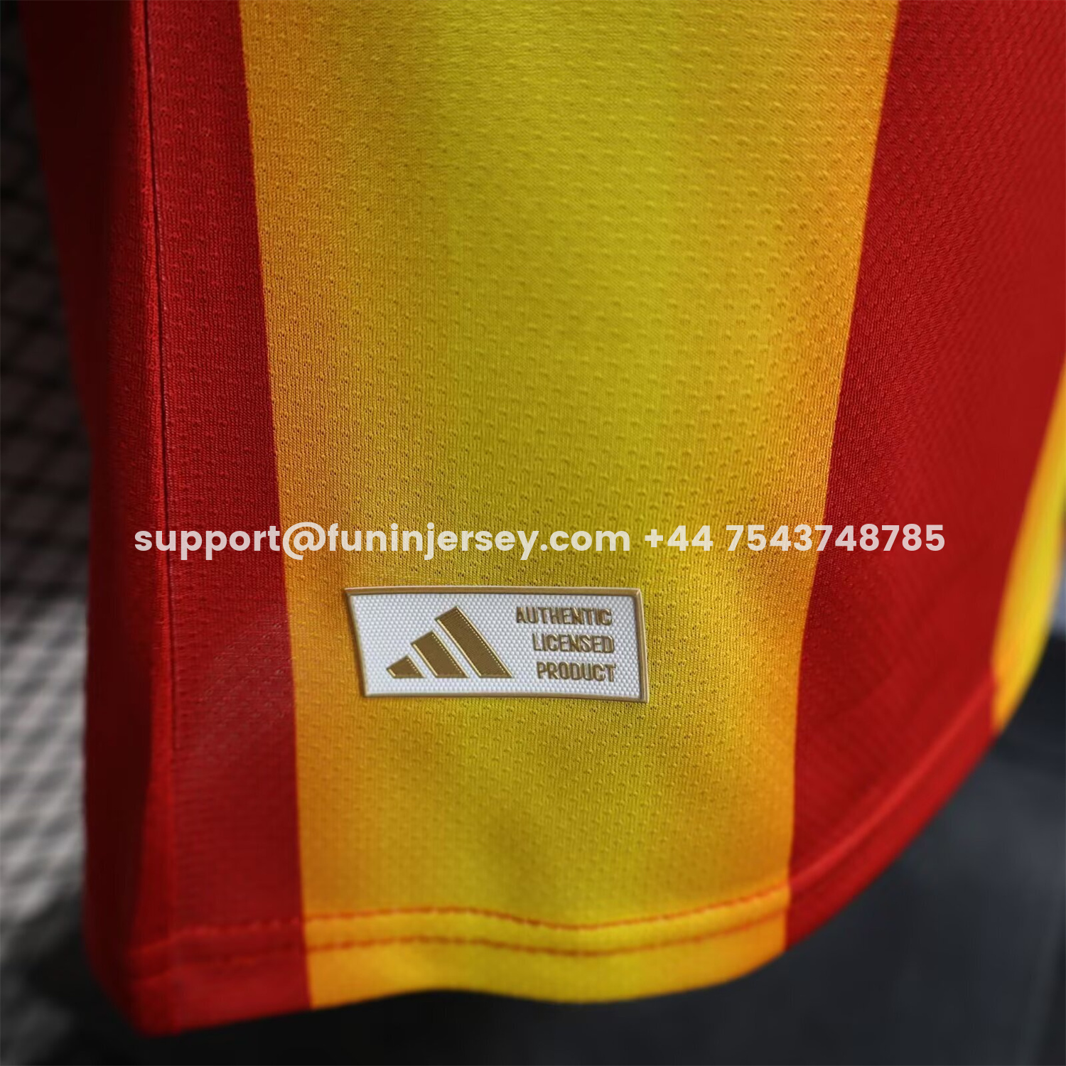 Funinjersey-Spain 2026 Red And Yellow Stripes Special Jersey - Player Version