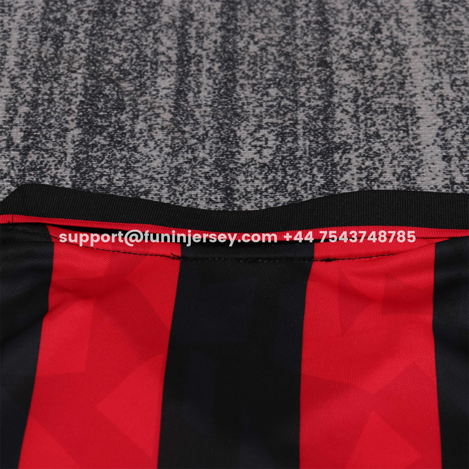 Funinjersey-Retro AC Milan 1993-94 Home Kids Kit