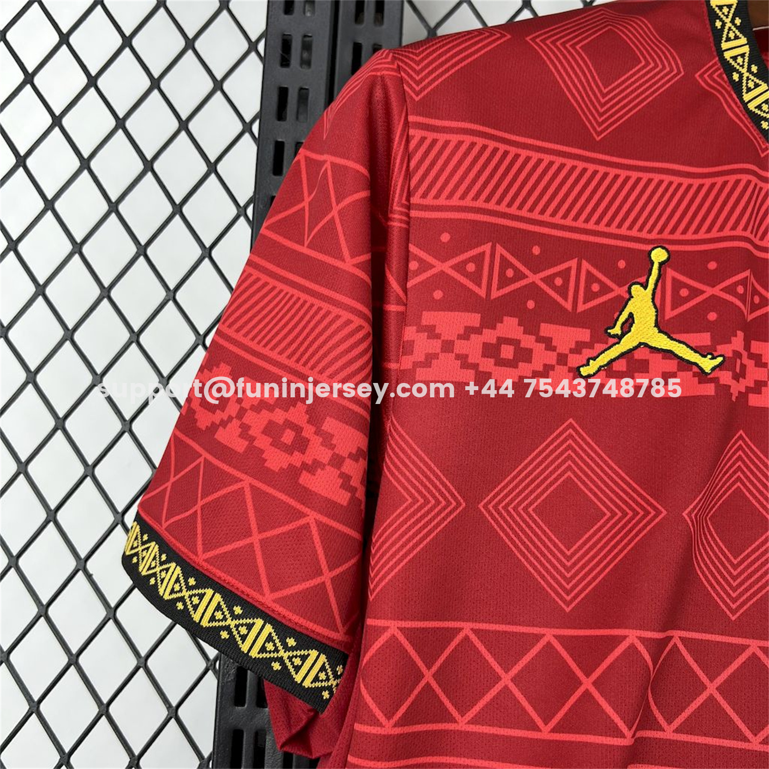 Funinjersey-Brazil 25-26 Jordan Red Special Edition Jersey - Fans Version