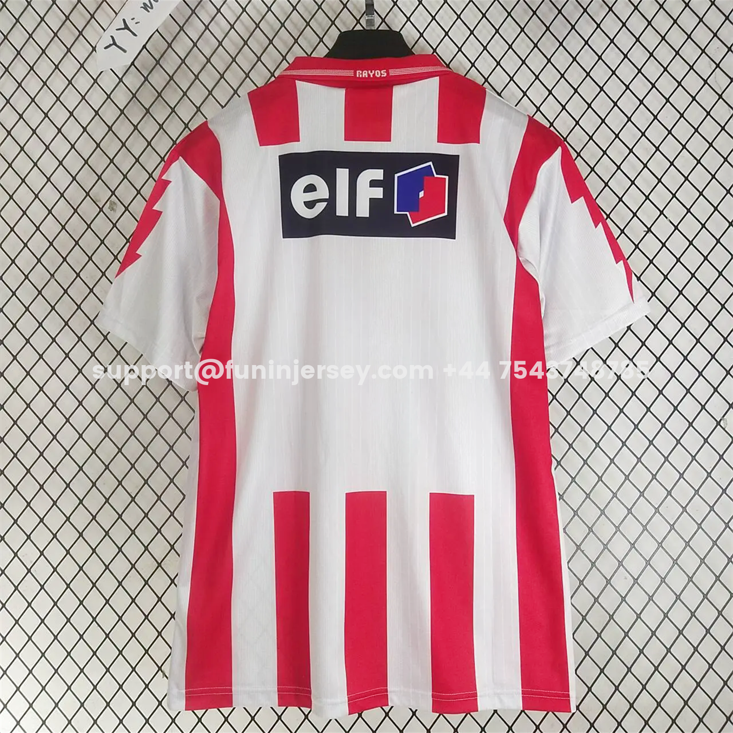 Funinjersey-Retro Club Necaxa 1995-96 Home Jersey