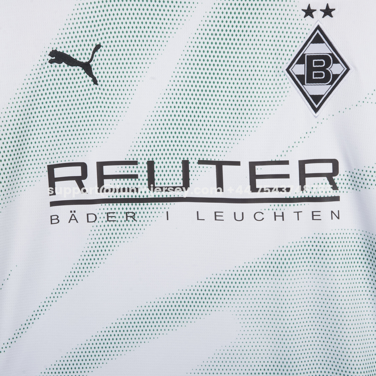 Funinjersey-Borussia Mönchengladbach 26-27 Home Jersey - Fans Version