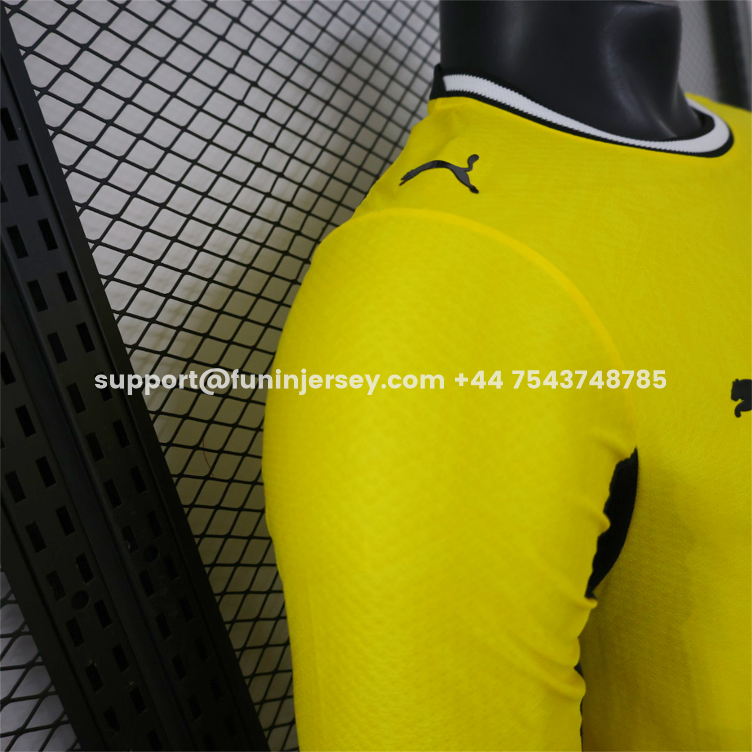 Funinjersey-Dortmund 26-27 Home Long Sleeves Jersey - Player Version
