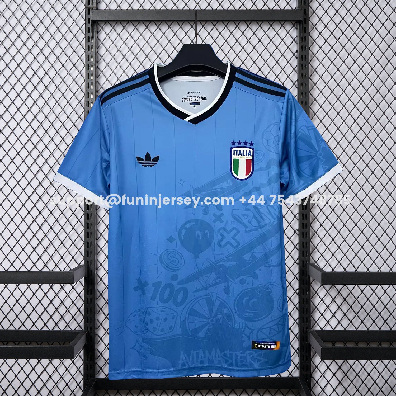 Funinjersey-Italy 2026 BGAMING Special Blue Jersey - Fans Version