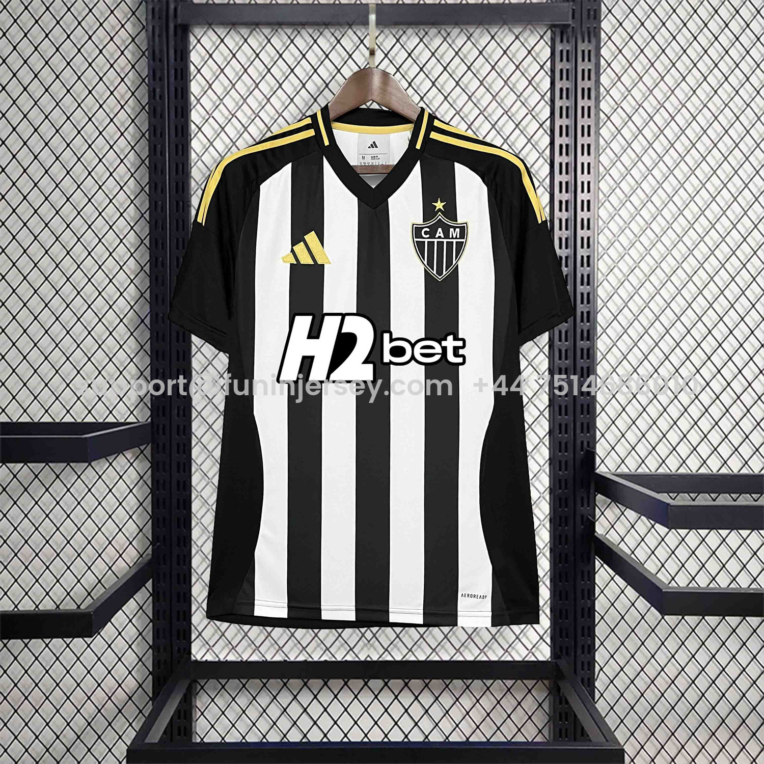 Funinjersey-Atletico Mineiro 25-26 Home Jersey - Fans Version