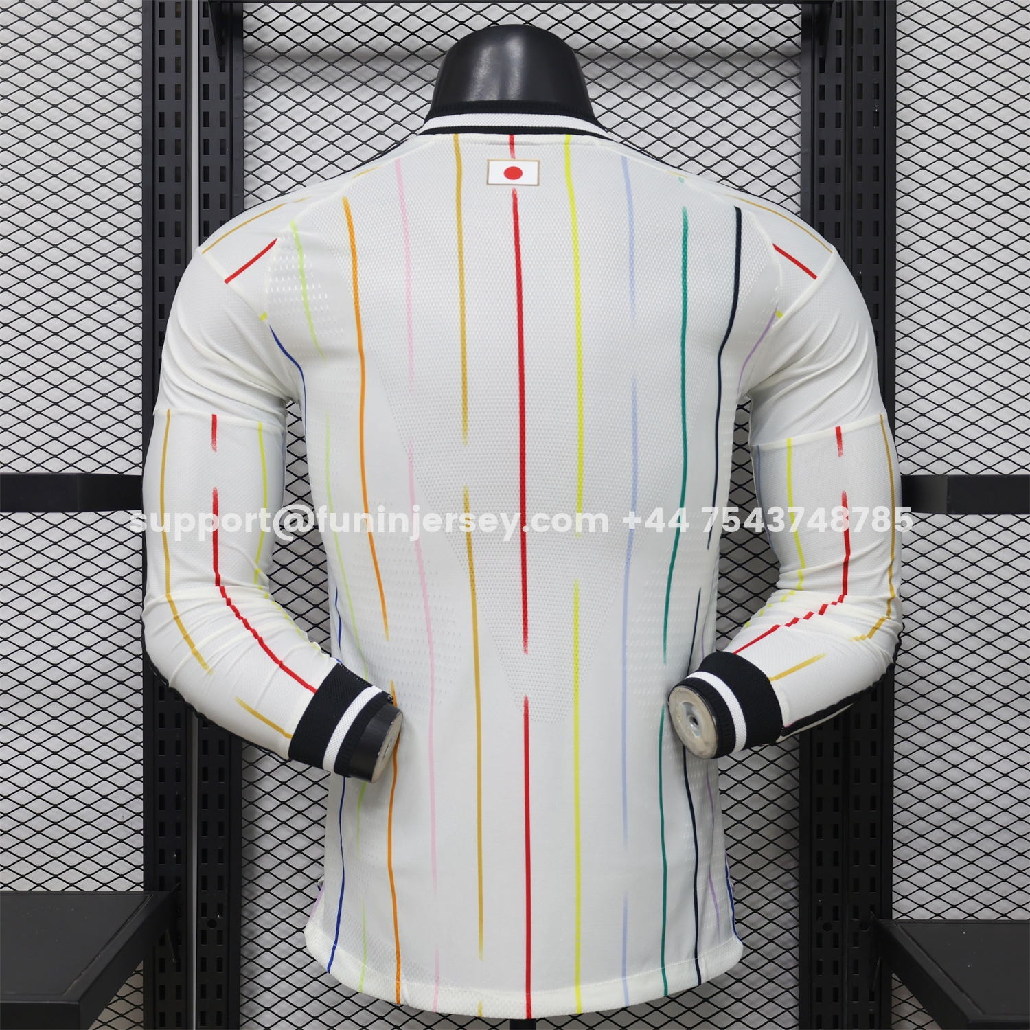 Funinjersey-Japan 2026 Away Long Sleeves Jersey - Player Version