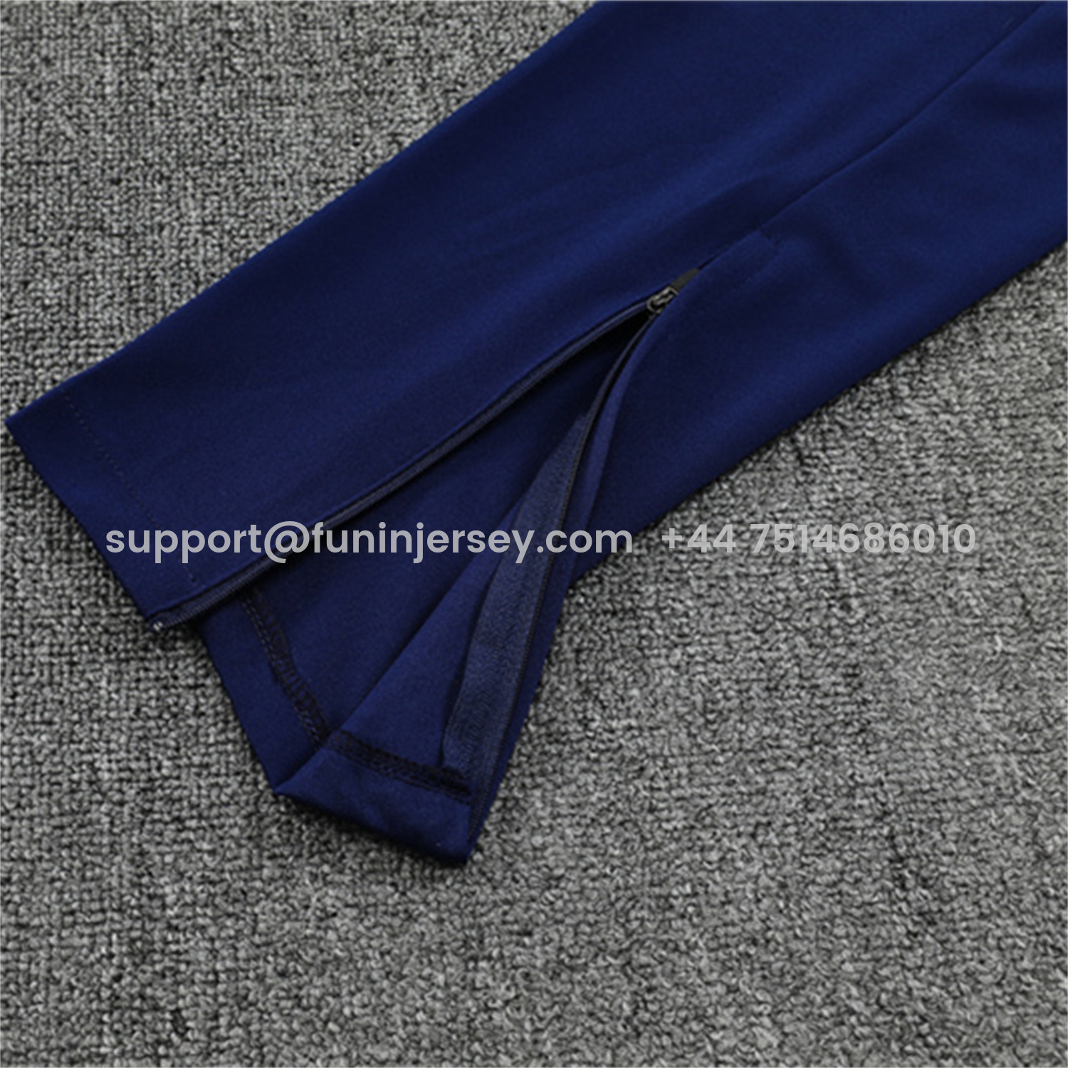 Funinjersey-Manchester City 25-26 Kids Long Sleeve Training Set -Light Blue Top & Deep Blue Pants