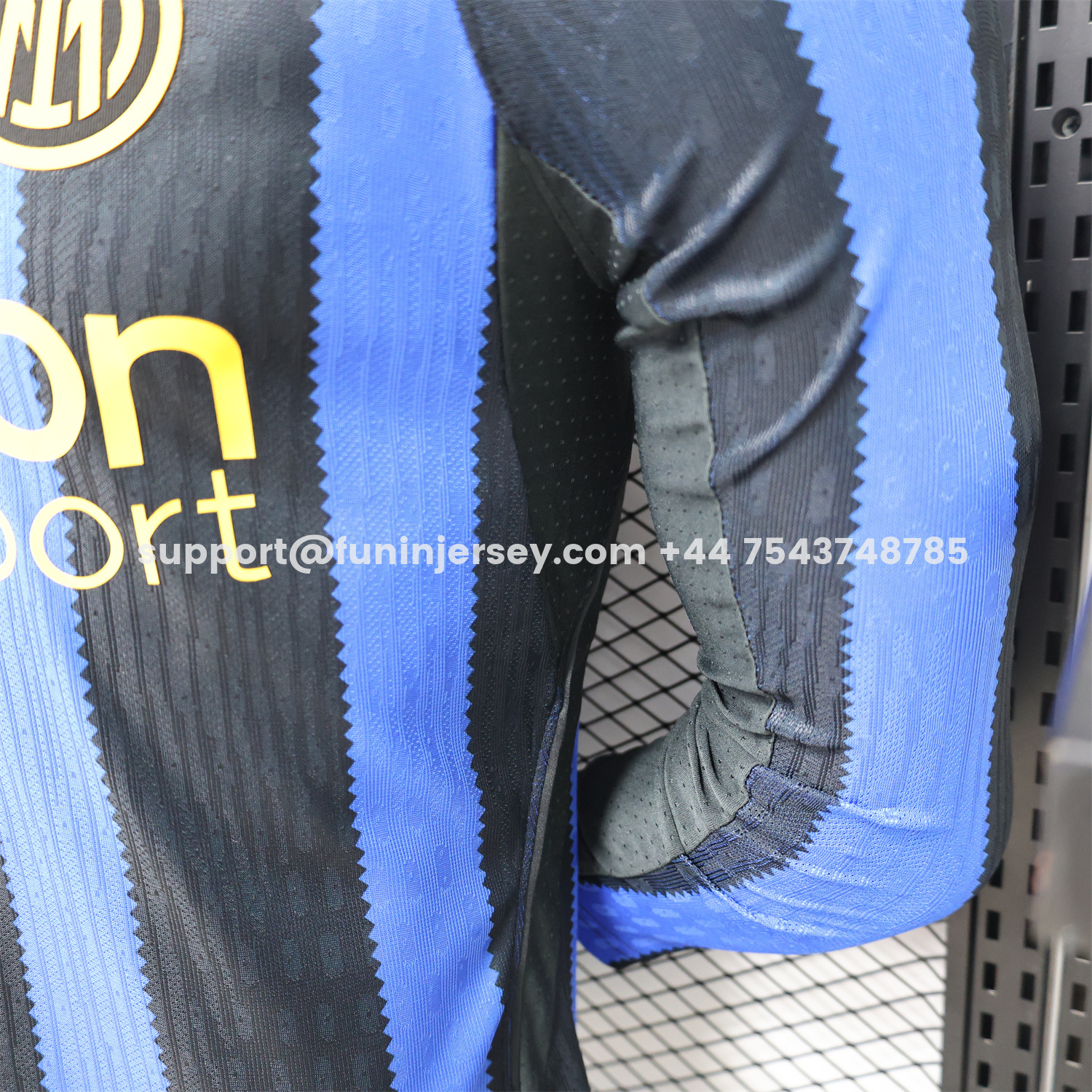 Funinjersey-Inter Milan 26-27 Home Long Sleeves Jersey - Player Version