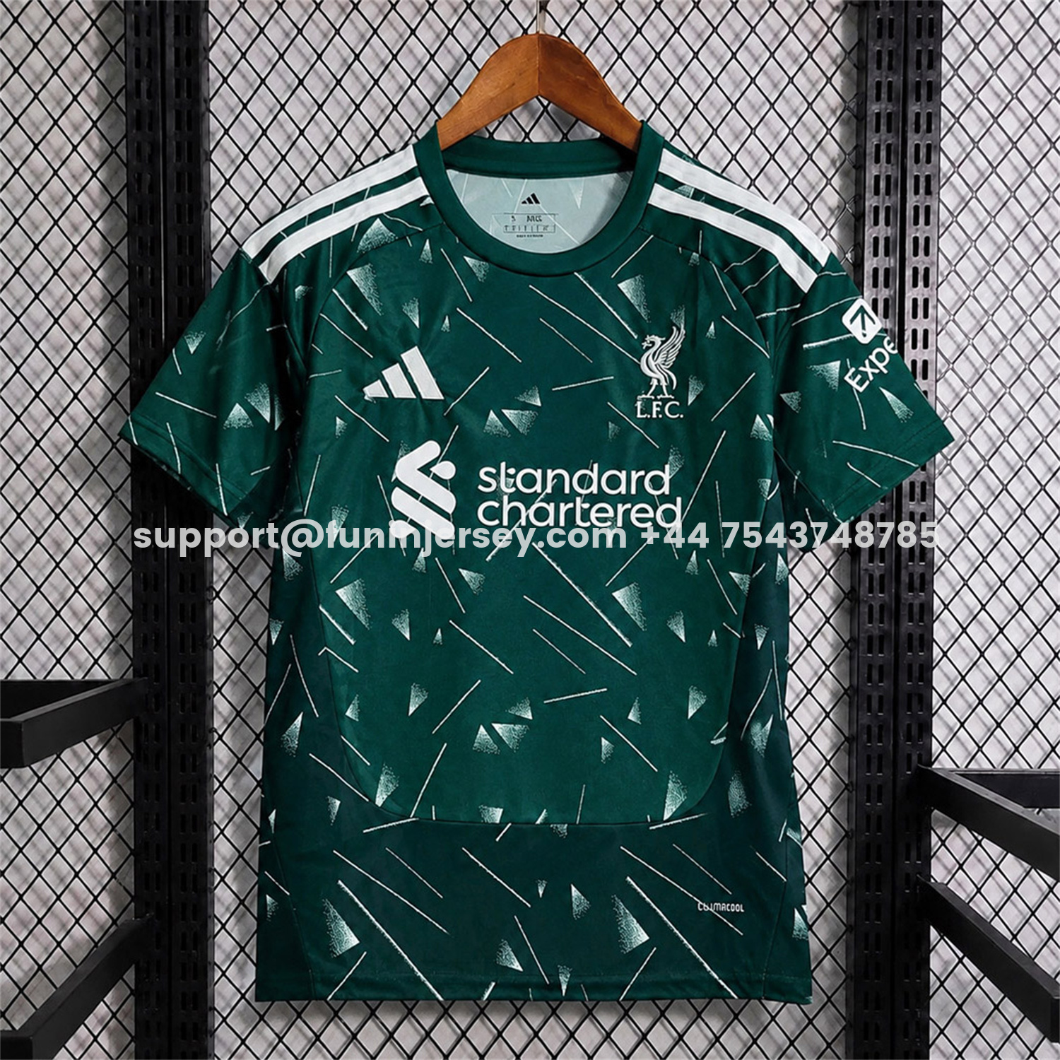 Funinjersey-Liver.pool 26-27 Green Goalkeeper Jersey - Fans Version