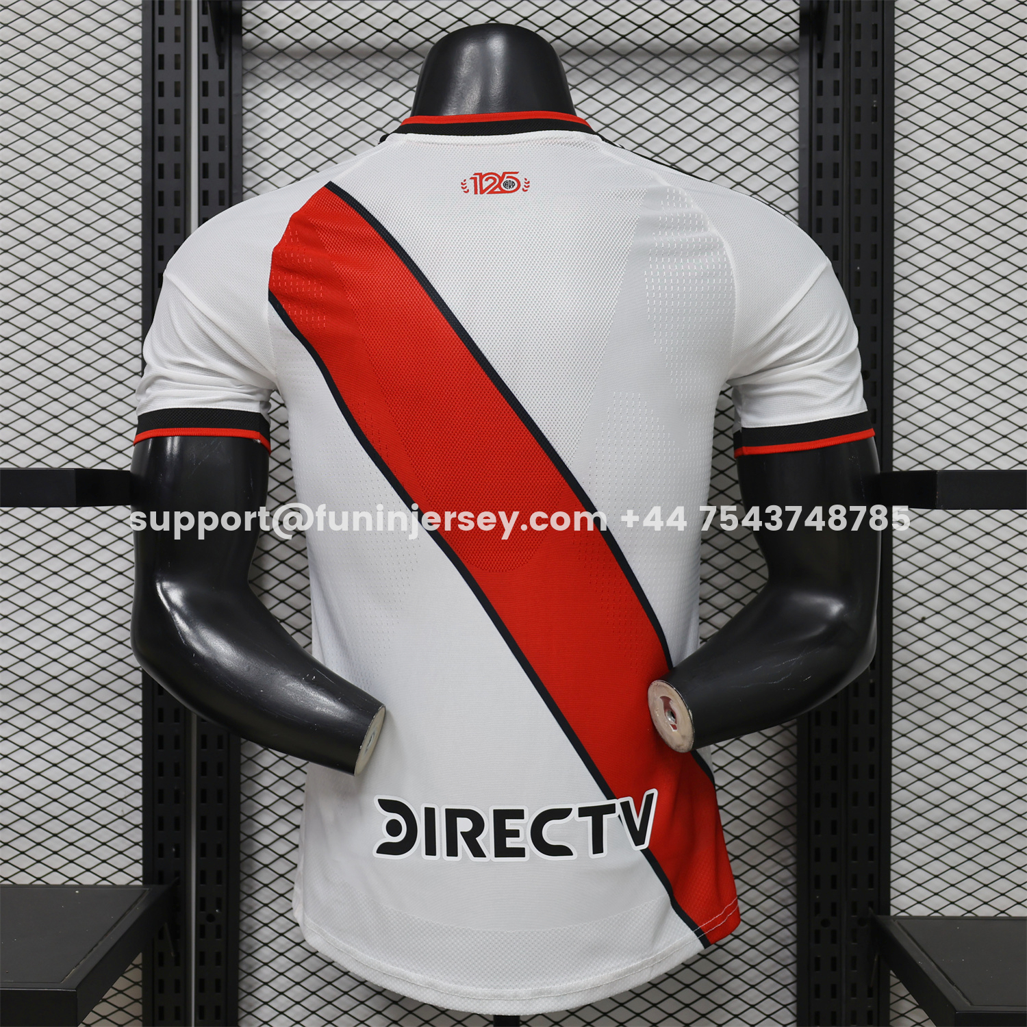 Funinjersey-River Plate 26-27 Home Jersey - Player Version