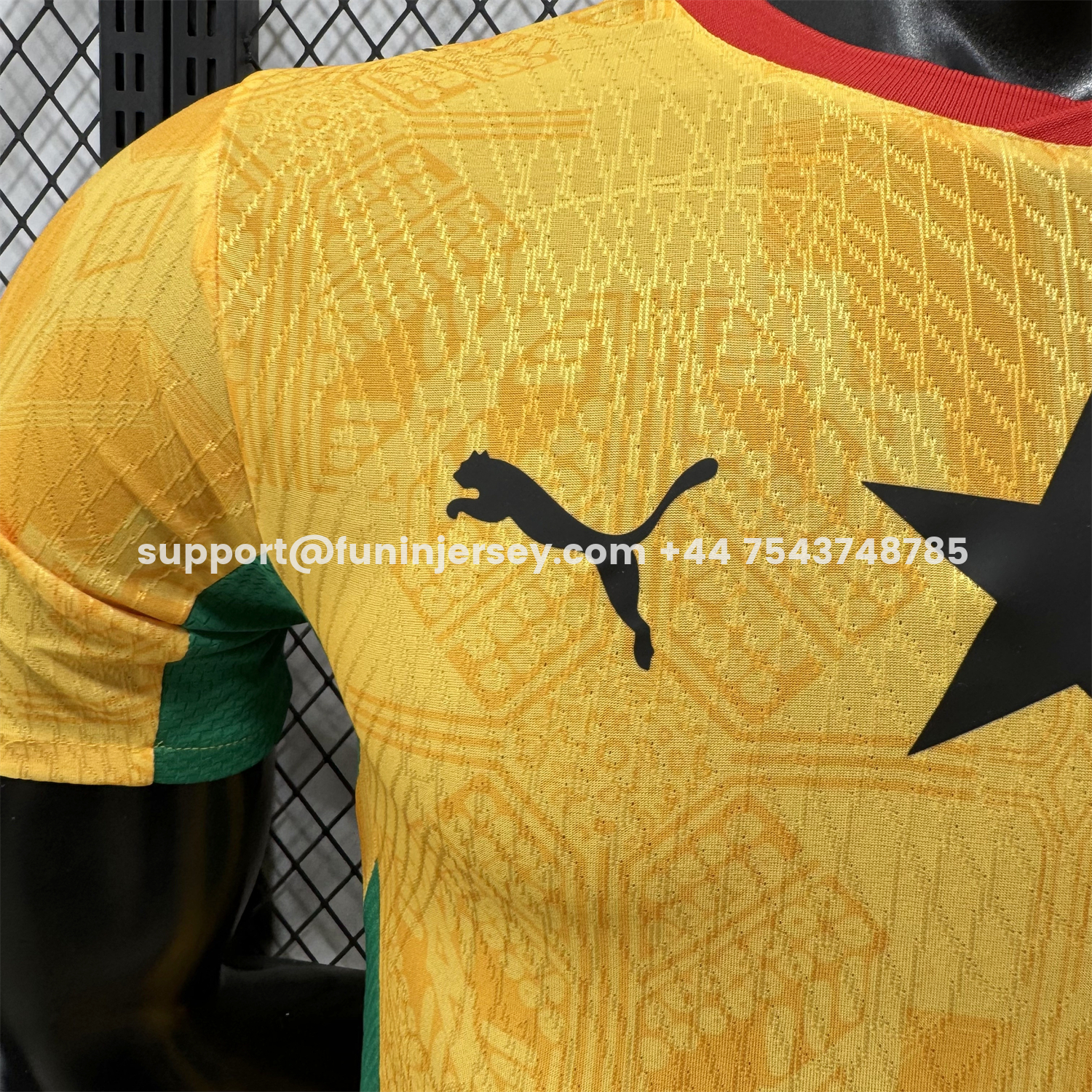 Funinjersey-Ghana 2026 Away Jersey - Player Version