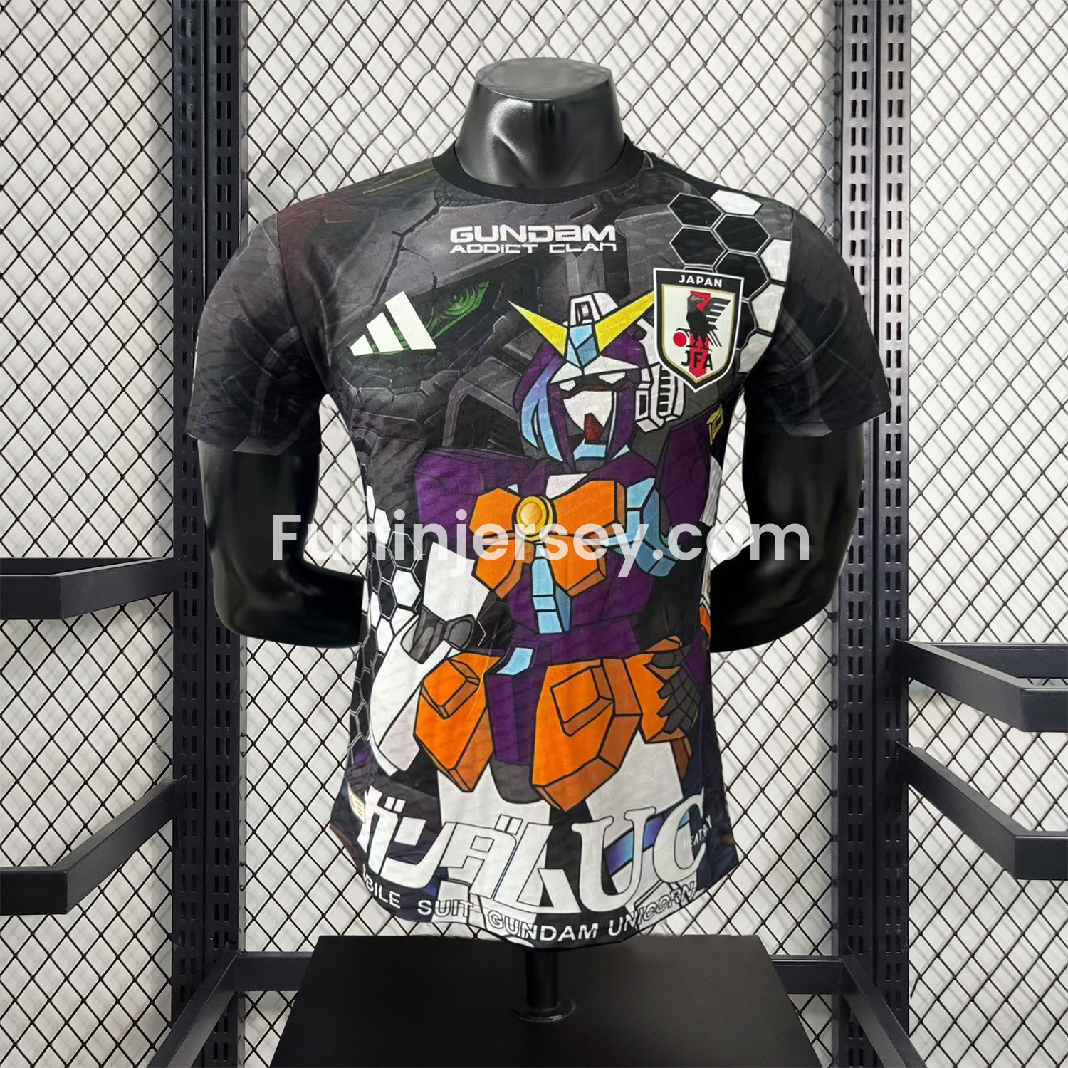 Funinjersey-Japan 25-26 Gundam Black Special Edition Jersey - Player Version