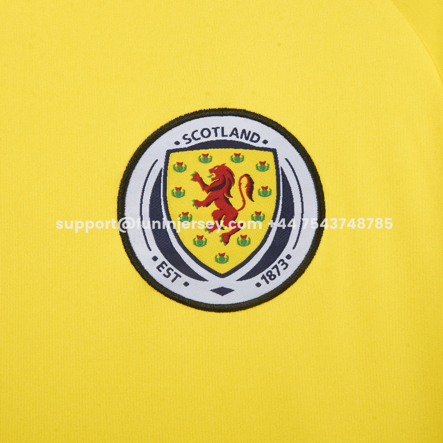 Funinjersey-S-c-o.t l.a-n.d 2026 Yellow Goalkeeper Jersey - Fans Version