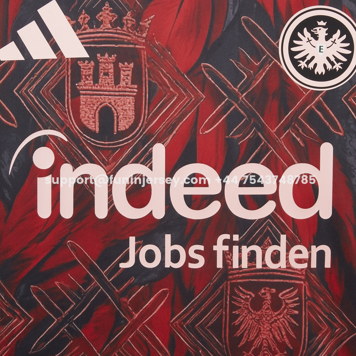 Funinjersey-Frankfurt 25-26 Red Special Jersey - Fans Version