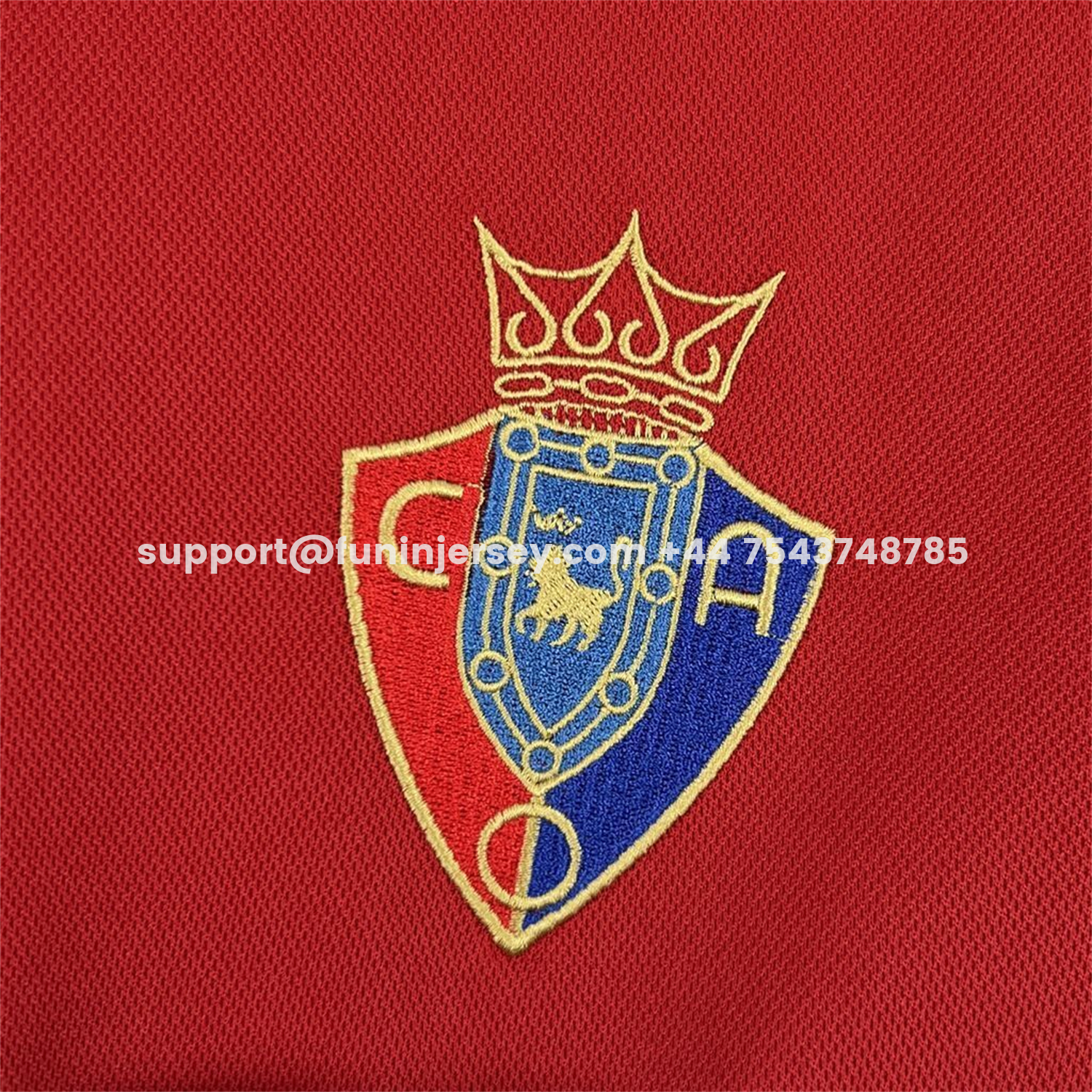 Funinjersey-Retro Osasuna 2000-01 Home Jersey