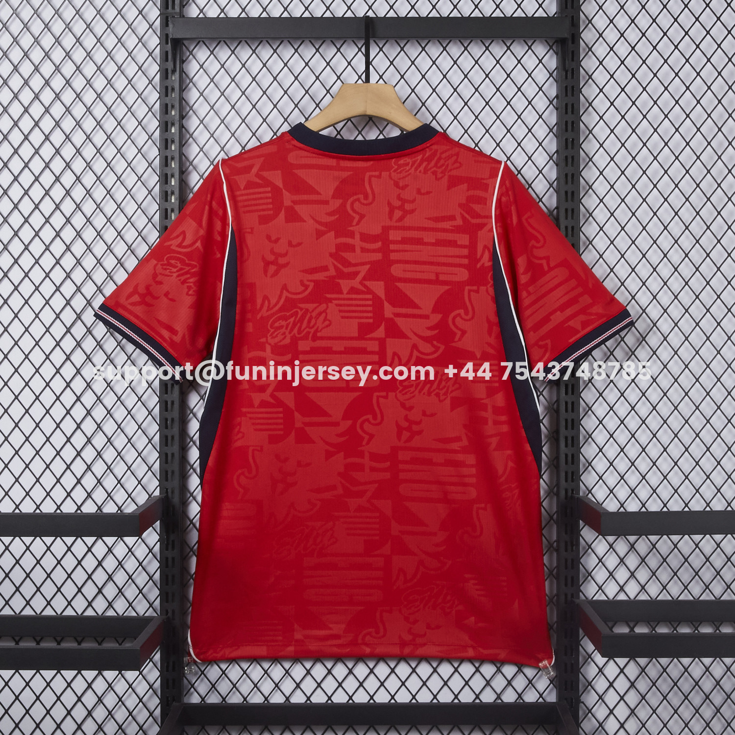 Funinjersey-England 2026 Away Jersey - Fans Version