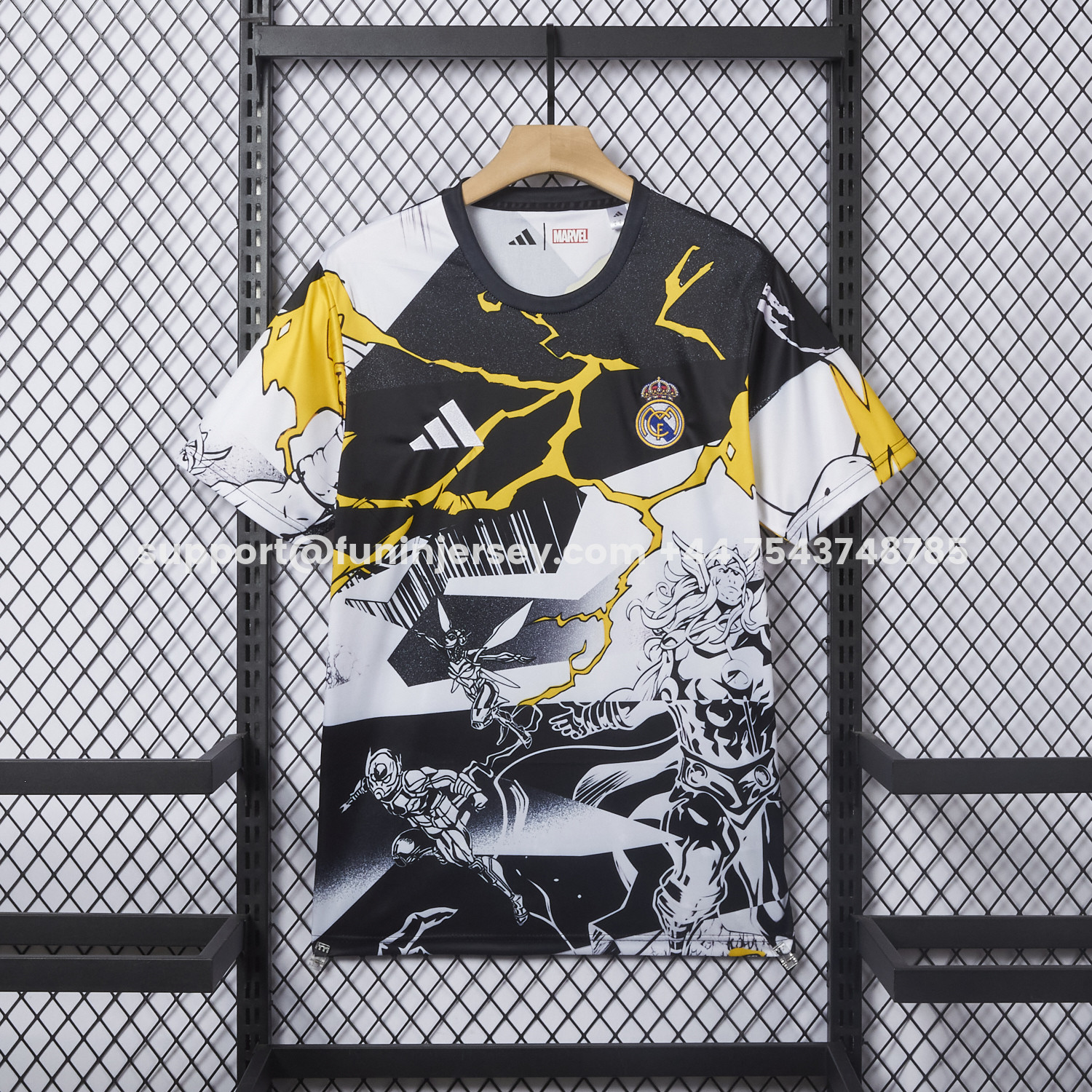 Funinjersey-Real Madrid 25-26 Comics Special Jersey - Fans Version