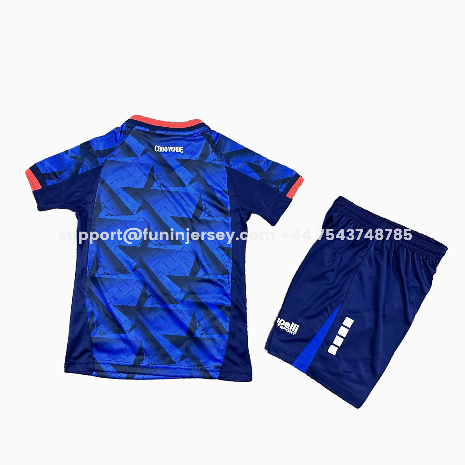 Funinjersey-Cabo Verde 2026 Home Kids Kit