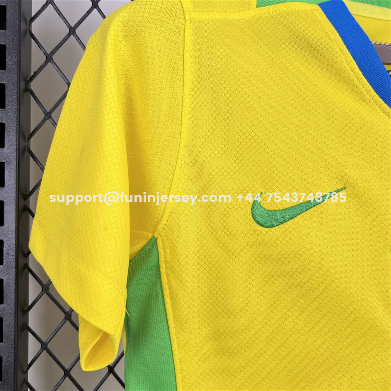 Funinjersey-Women's Brazil 2025 Women's Team Home Jersey