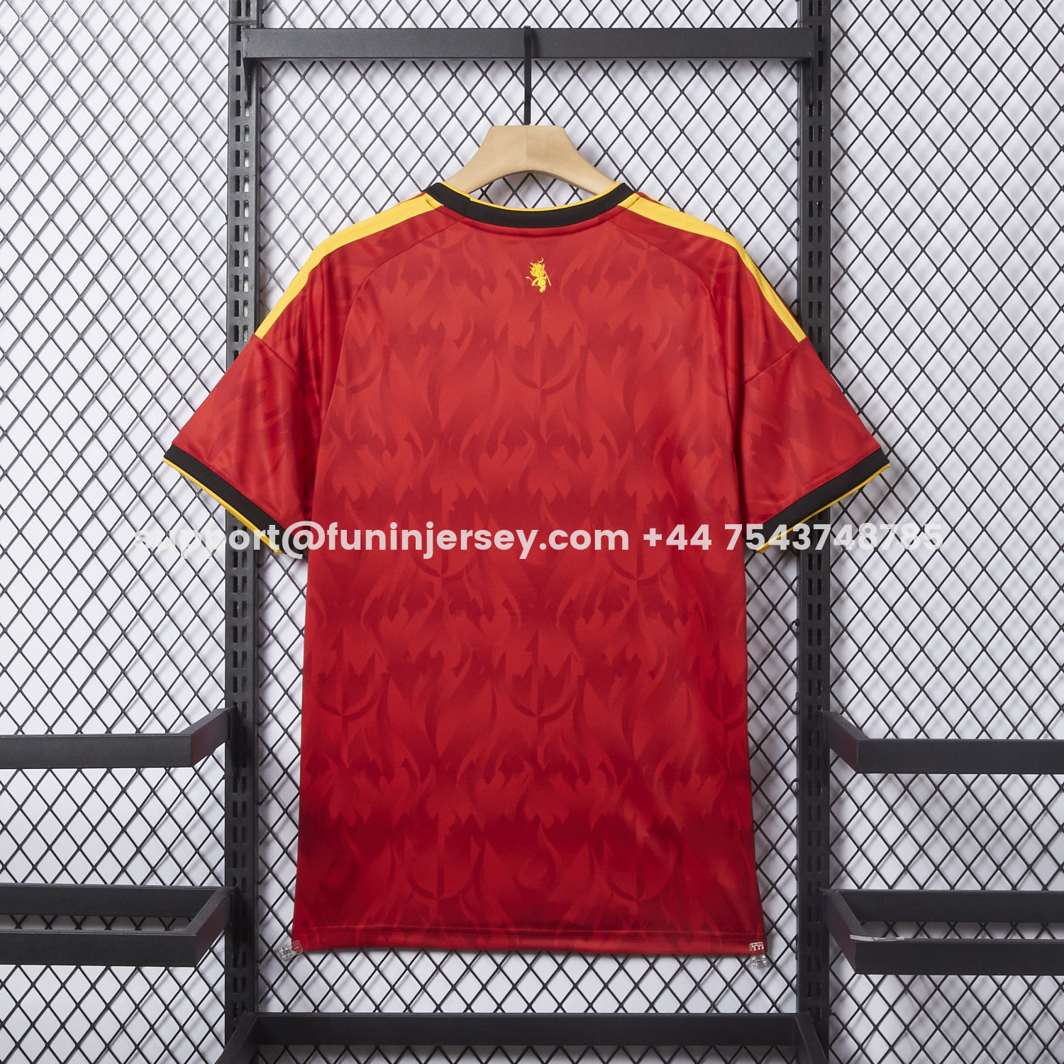 Funinjersey-Belgium 2026 Home Jersey - Fans Version