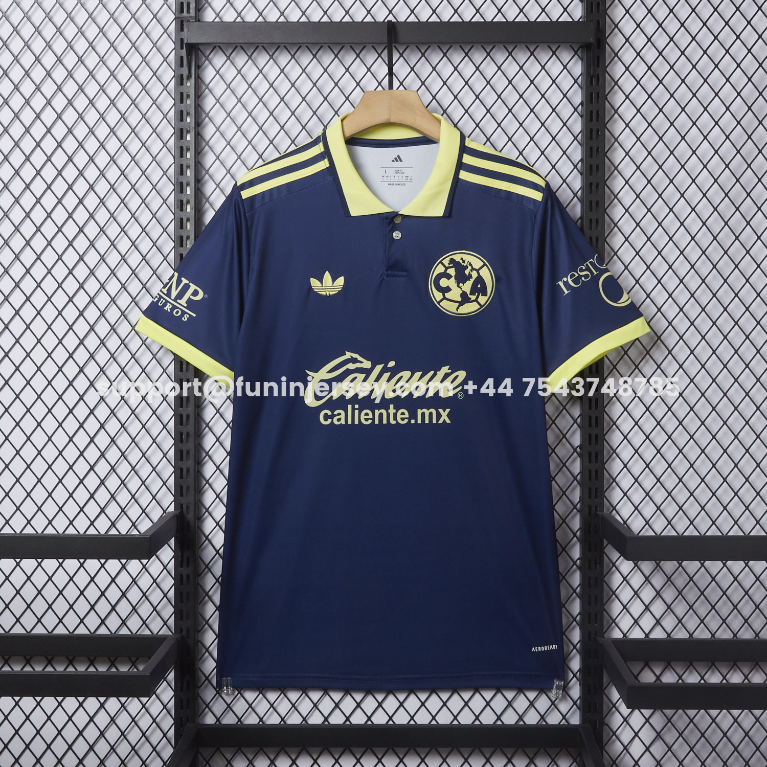 Funinjersey-Club América 26-27 Away Jersey - Fans Version