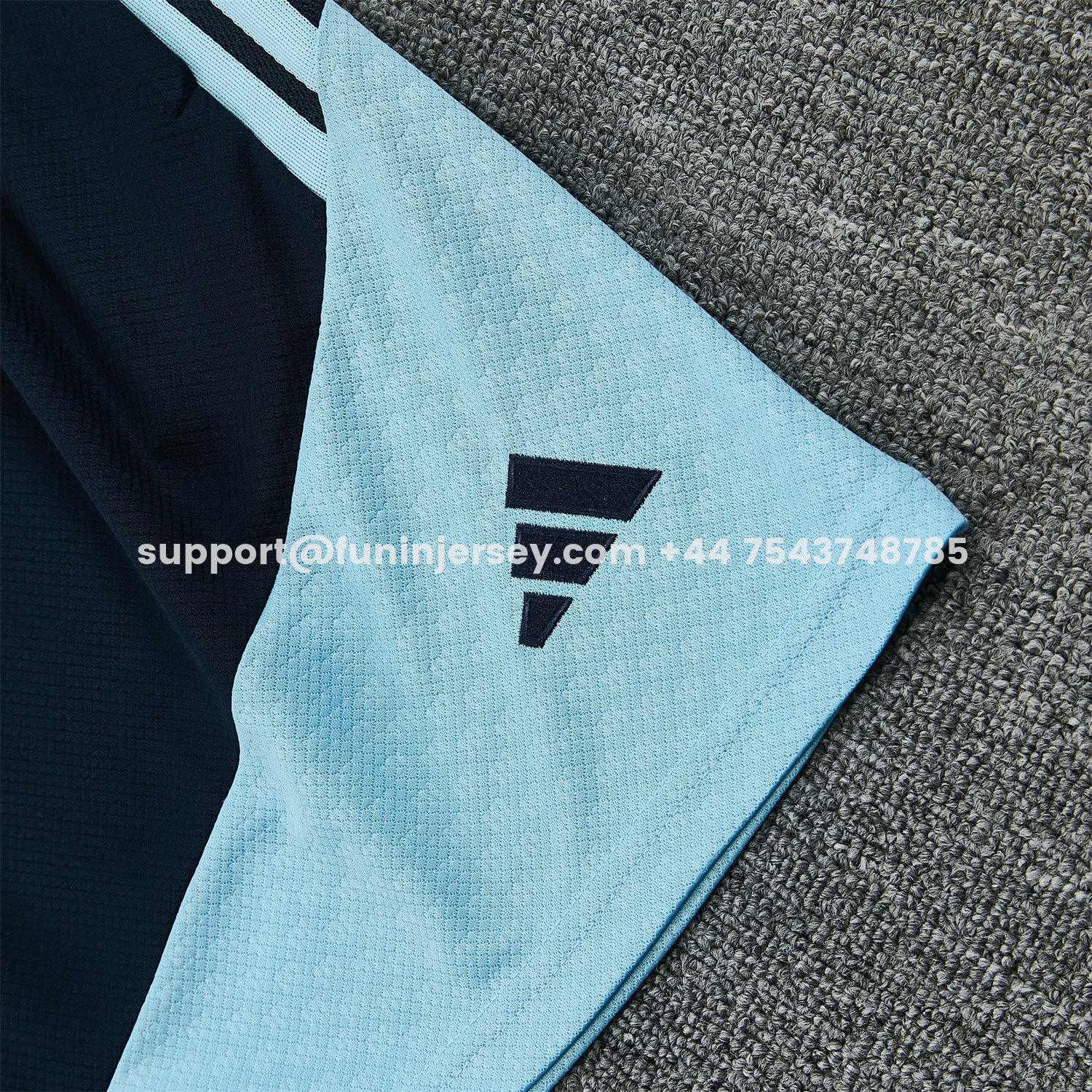 Funinjersey-Argentina 2026 Vest Training Set - Light Blue Top & Dark Blue Pants
