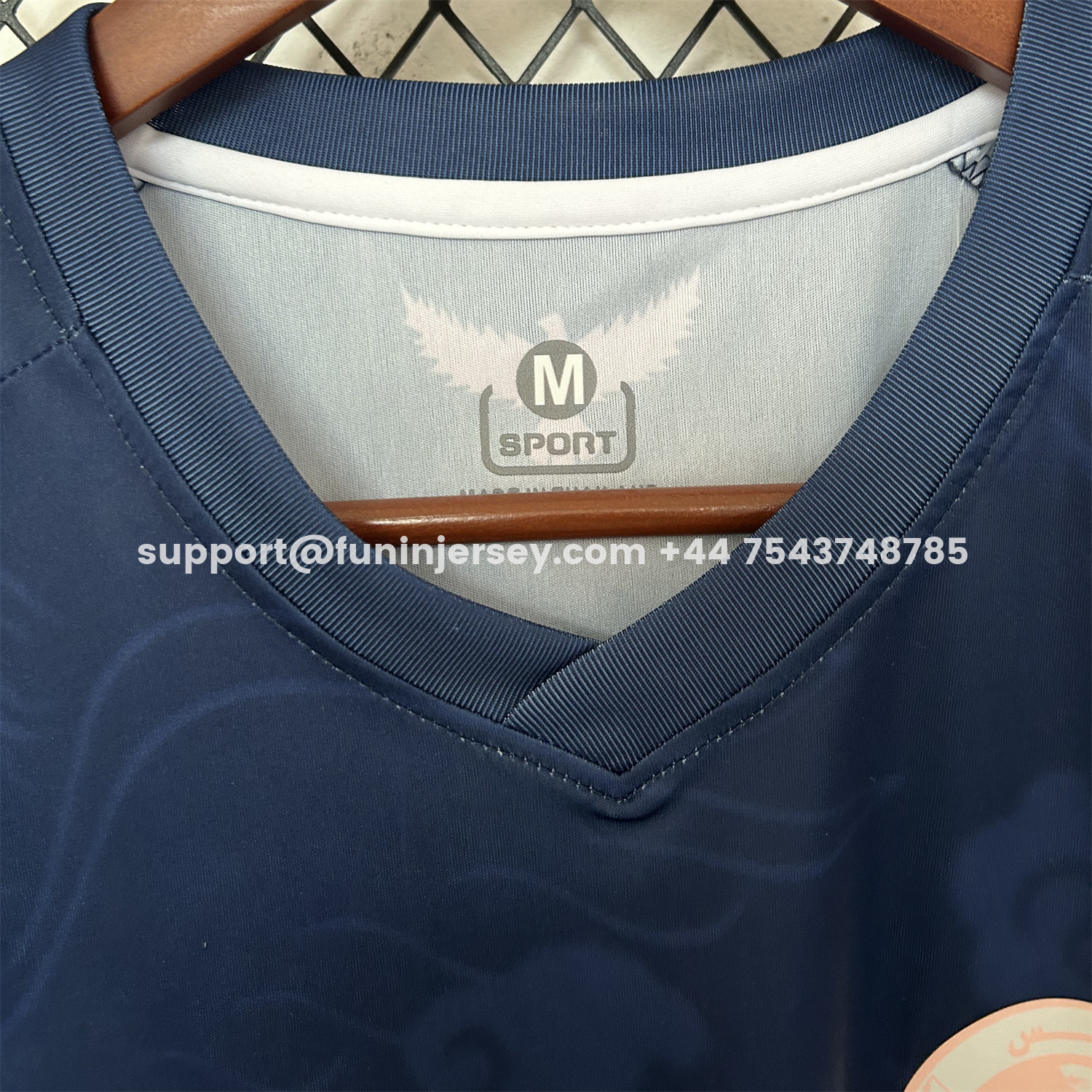 Funinjersey-Tunisia 25-26 Deep Blue Purple Gradient Training Jersey - Fans Version