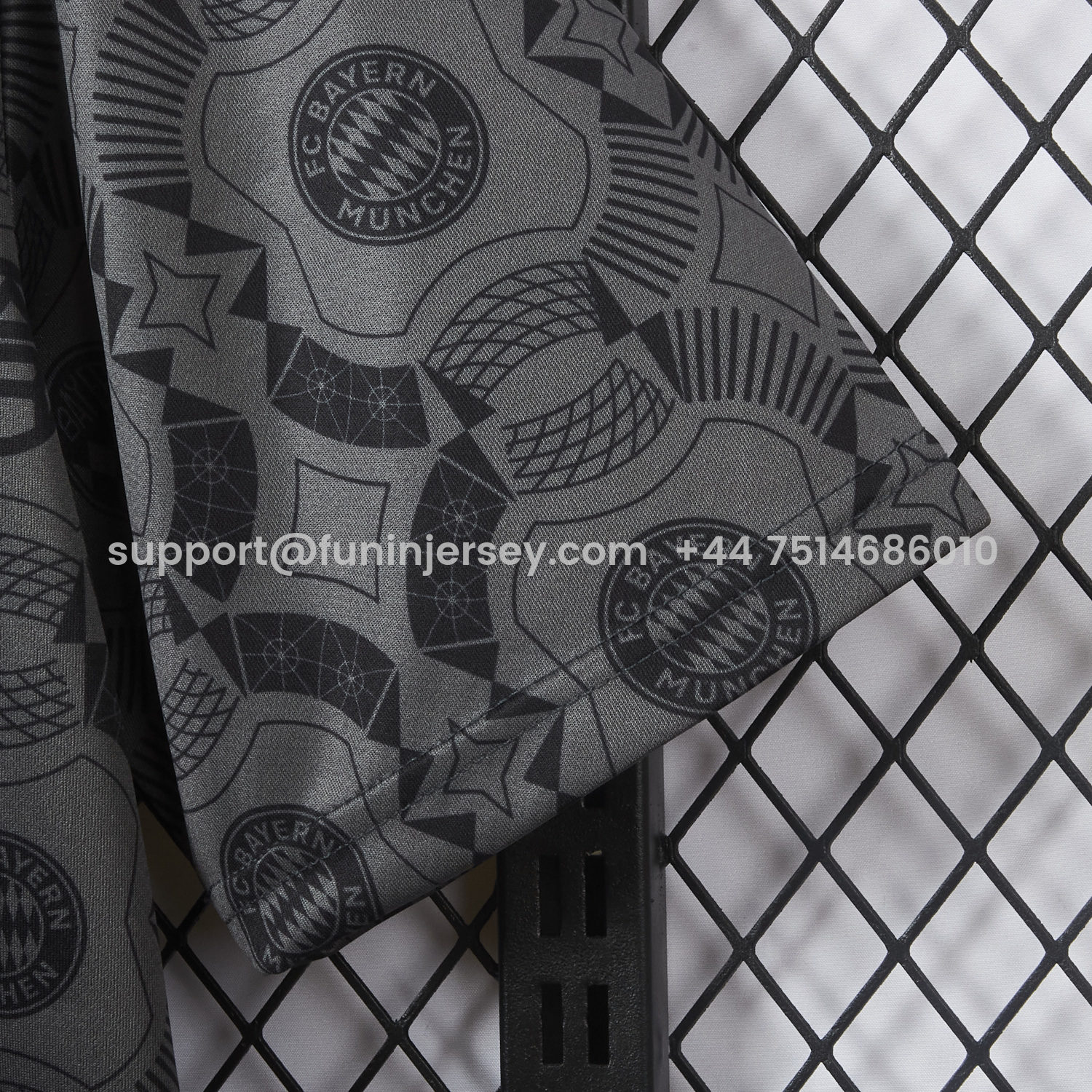 Funinjersey-Bayern Munich 25-26 Oktoberfest Deep Grey Jersey - Fans Version