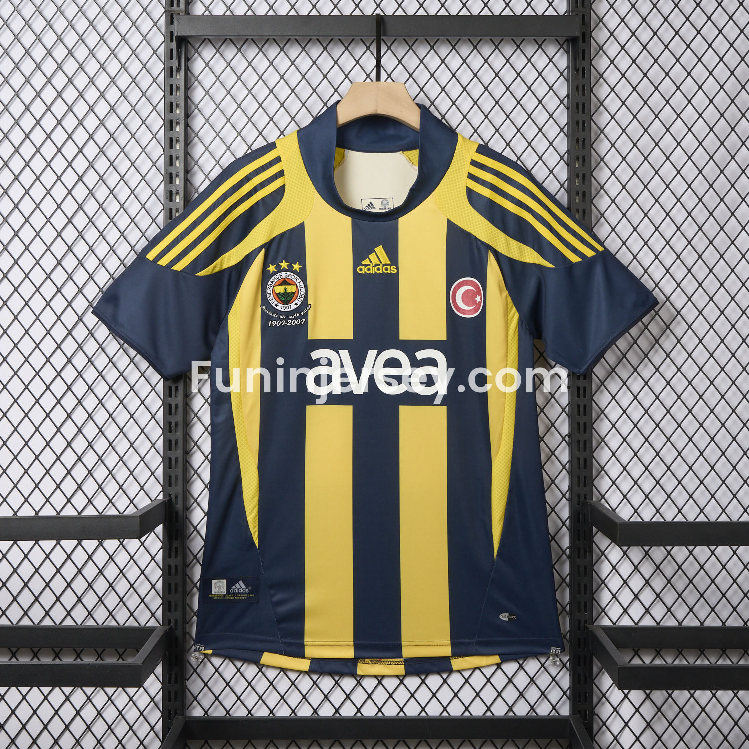 Funinjersey-Retro Fenerbahce 2008-09 Home Jersey