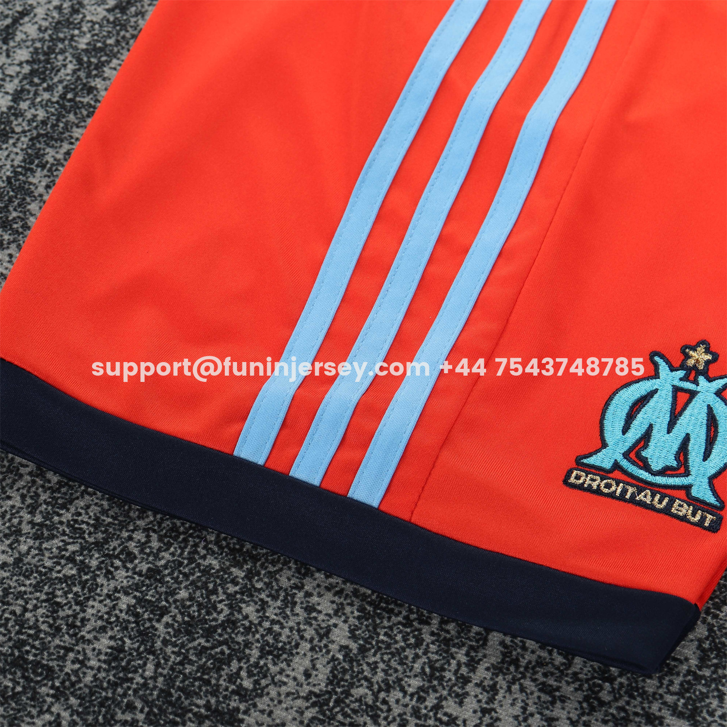 Funinjersey-Retro Marseille 2011-12 Home Kids Kit