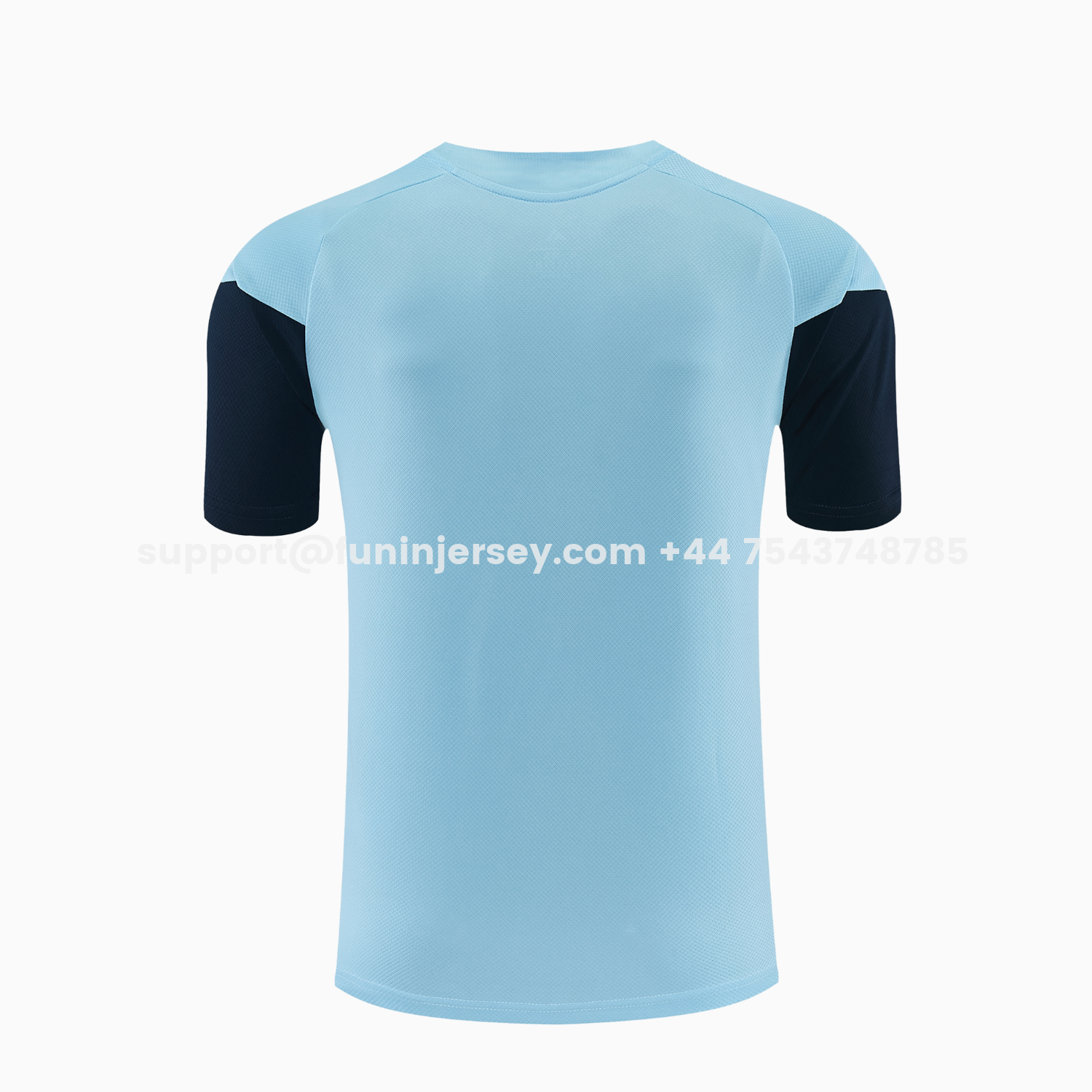 Funinjersey-Argentina 2026 Short-Sleeve Training Set - Light Blue Top & Dark Blue Pants