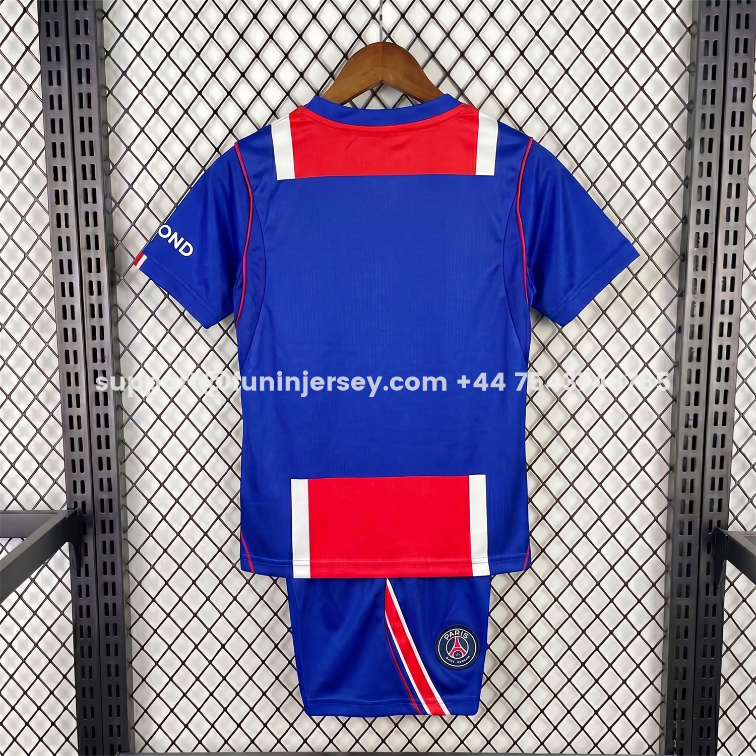 Funinjersey-Paris Saint-Germain PSG 26-27 Home Kids Kit